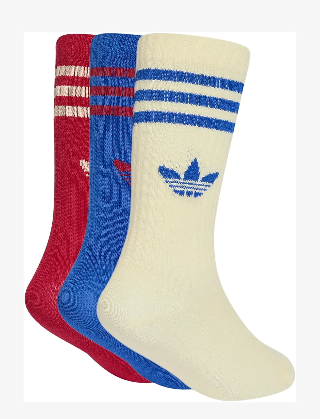 adidas Originals - CREW SOCK 3P - sokid - tmvire/boblue/warvan - 1