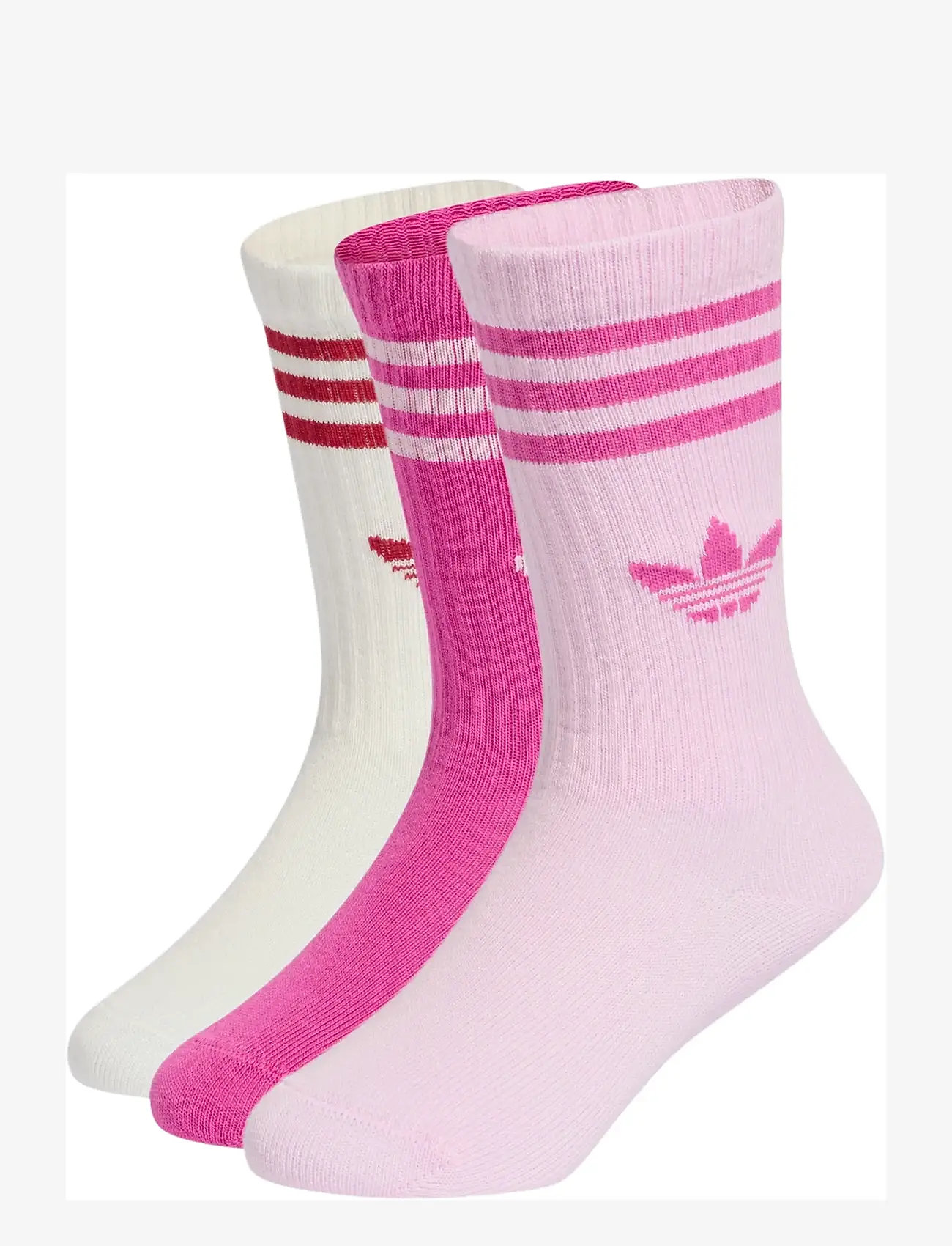 adidas Originals - CREW SOCK 3P - sokid - orcfus/selufu/clowhi - 0
