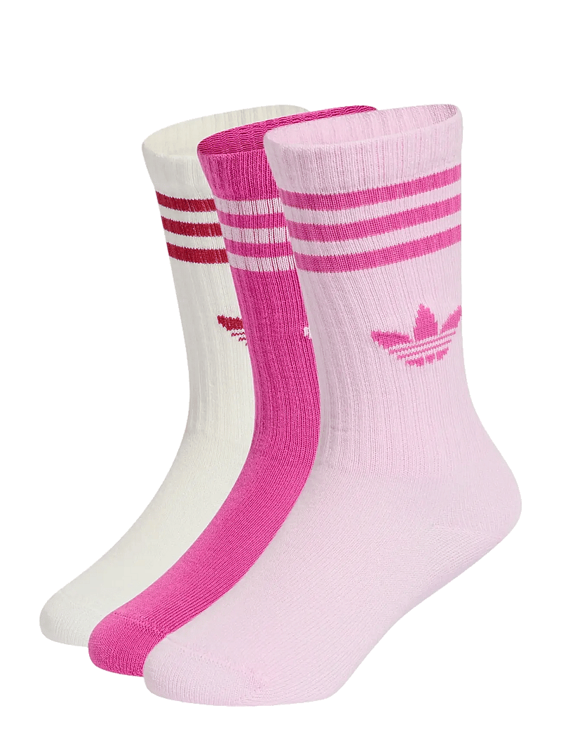 adidas Originals - CREW SOCK 3P - sokid - orcfus/selufu/clowhi - 0
