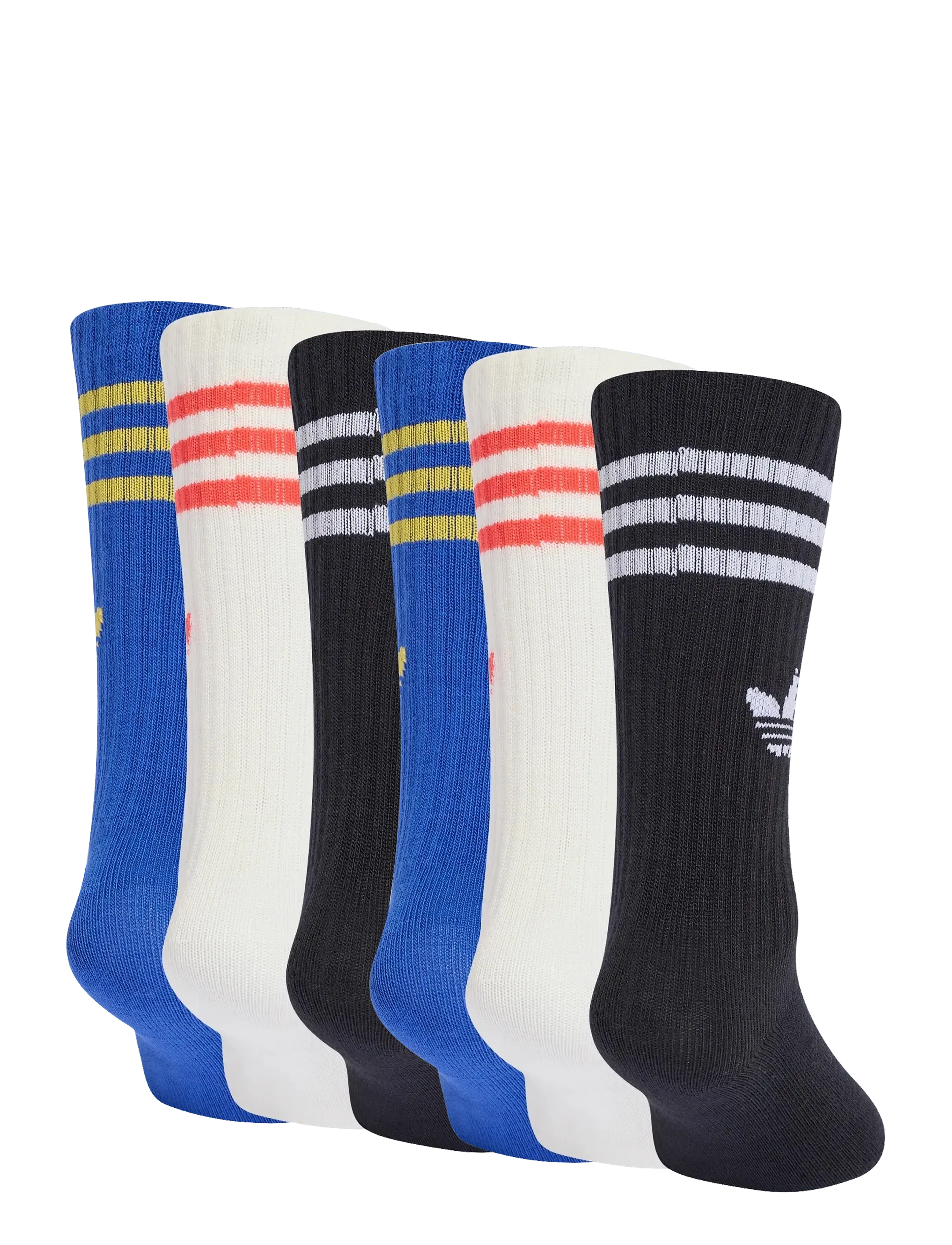 adidas Originals - 3S CREW S 6P K - strømper - boblue/clowhi/black - 1