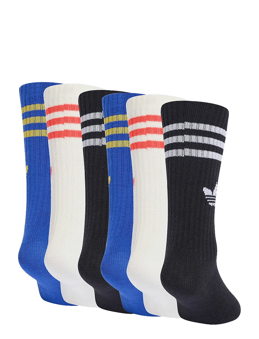 adidas Originals - 3S CREW S 6P K - strømper - boblue/clowhi/black - 1
