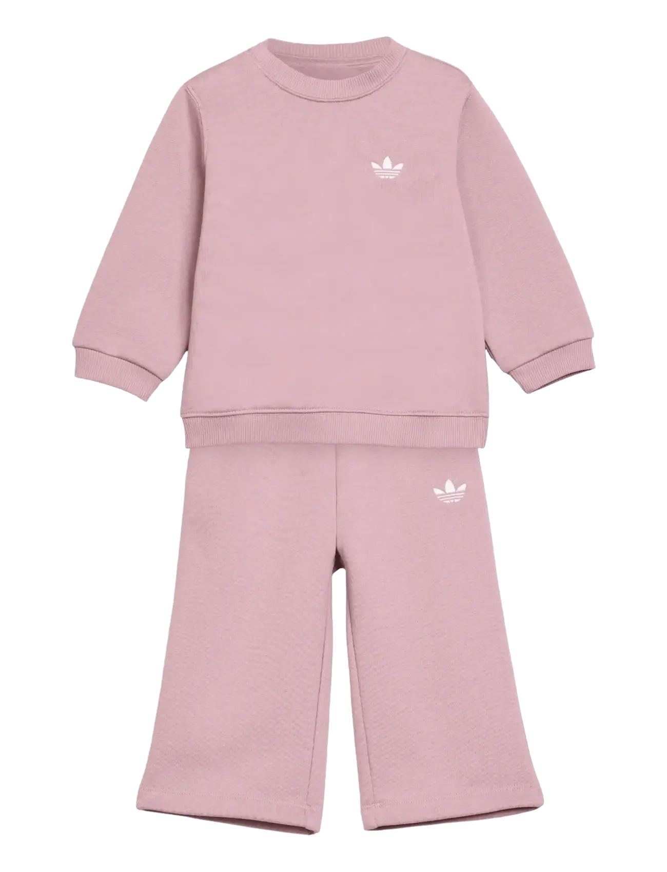adidas Originals CREW PANTS SET - Barn 98-134 - MAGMAU / pink/rose