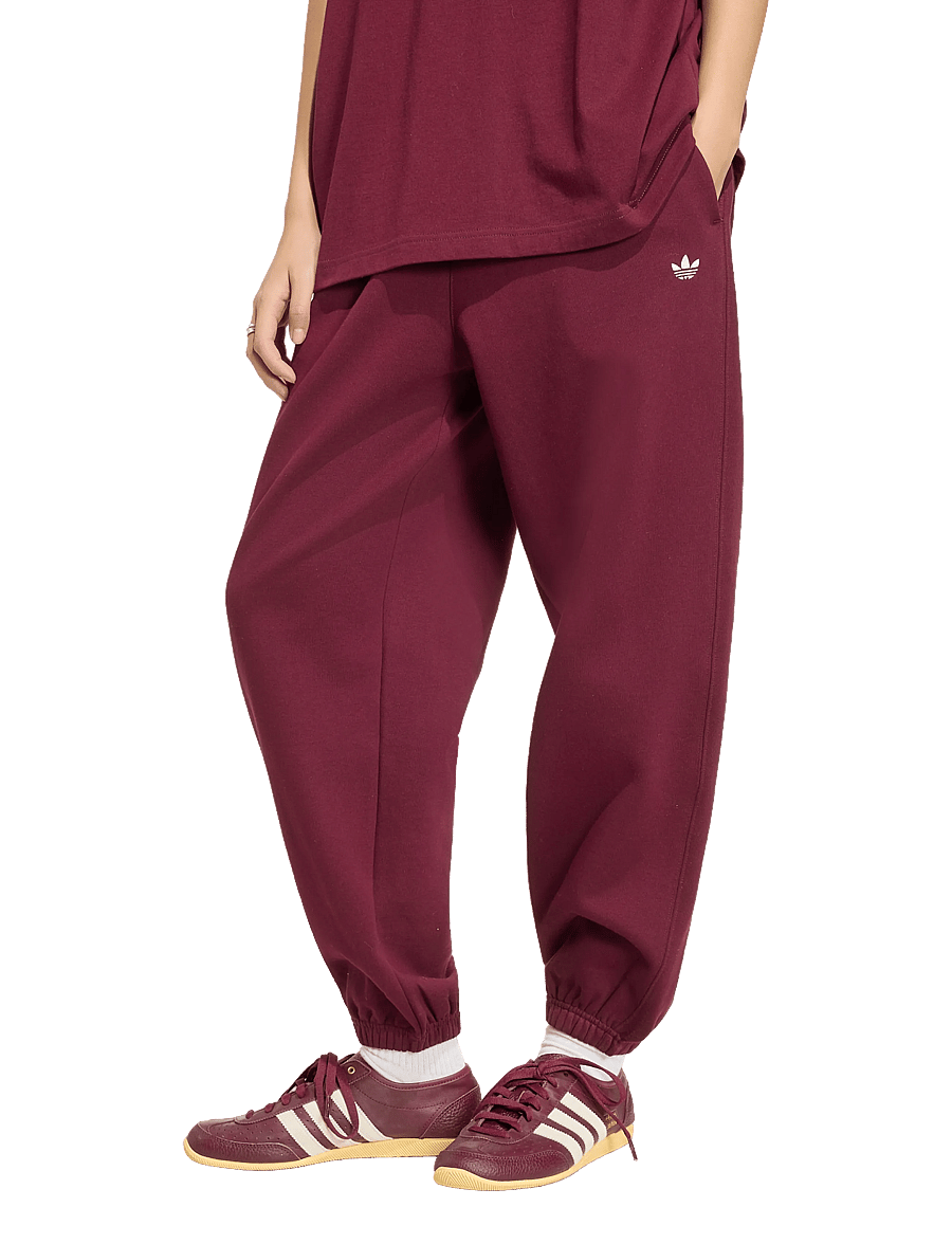 adidas Originals - ESS FL JOGGER - trennipüksid - maroon - 0