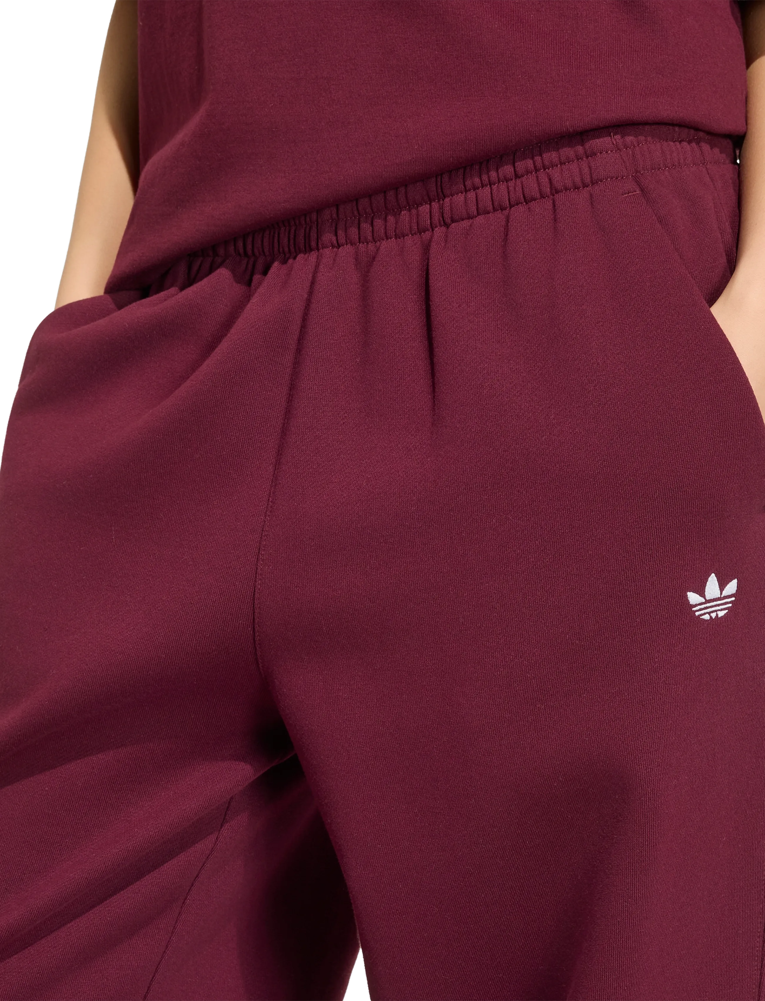 adidas Originals - ESS FL JOGGER - sport - maroon - 5
