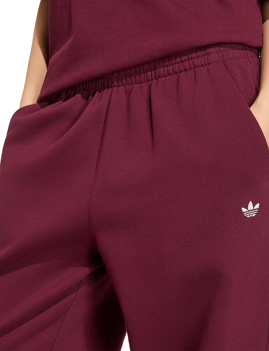 adidas Originals - ESS FL JOGGER - trennipüksid - maroon - 5