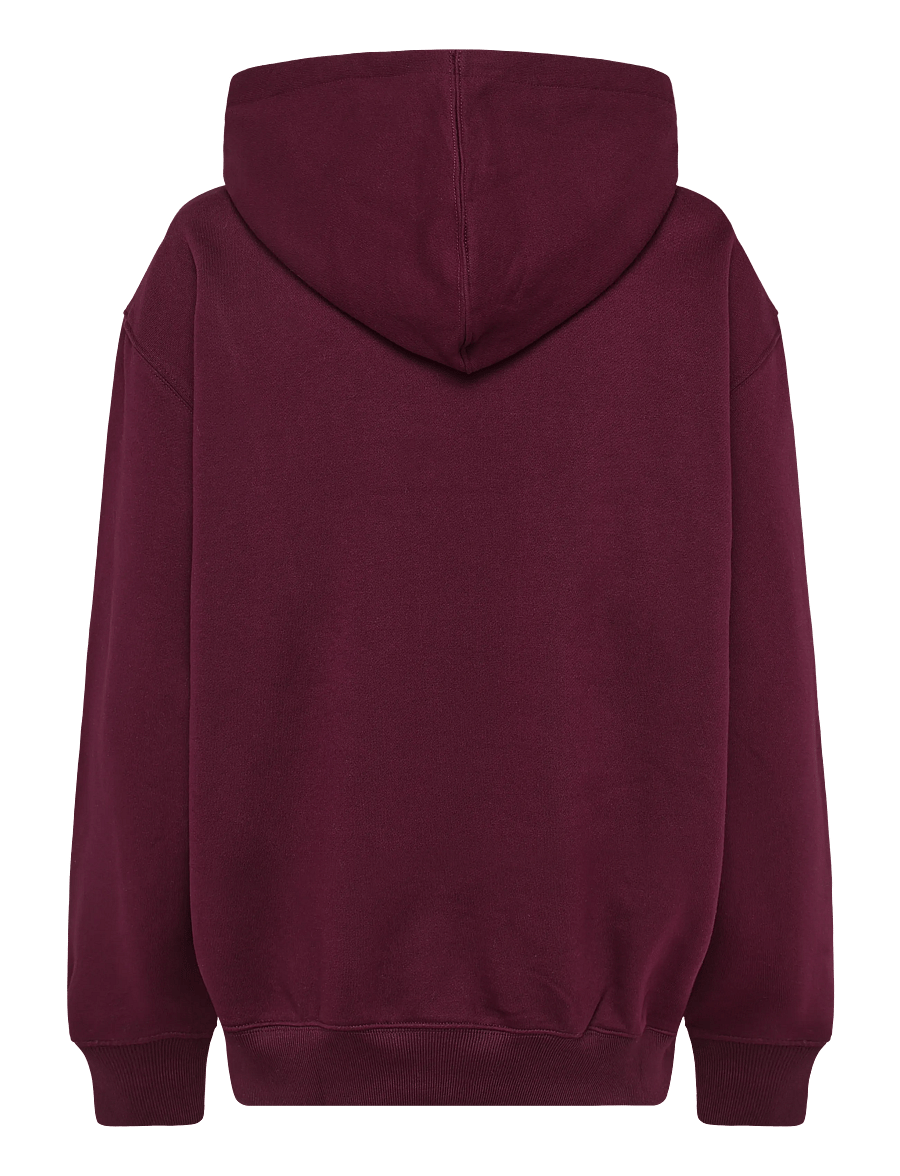 adidas Originals - ESS FL HD OS - huvtröjor - maroon - 1