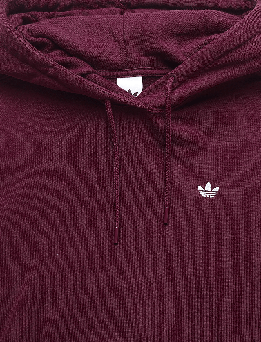 adidas Originals - ESS FL HD OS - huvtröjor - maroon - 2