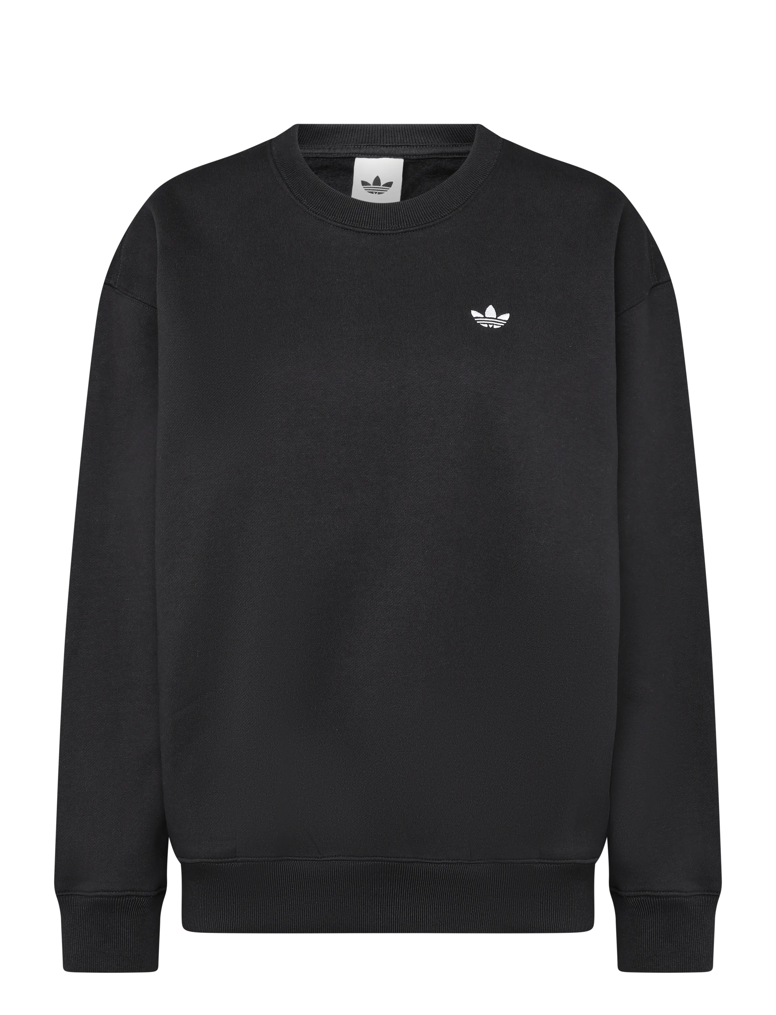 adidas Originals ESS FL CRW OS - Vaata kõiki - BLACK / black