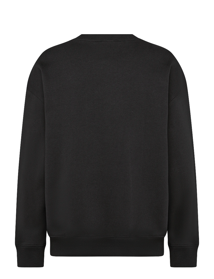 adidas Originals - ESS FL CRW OS - dressipluusid ja pusad - black - 1