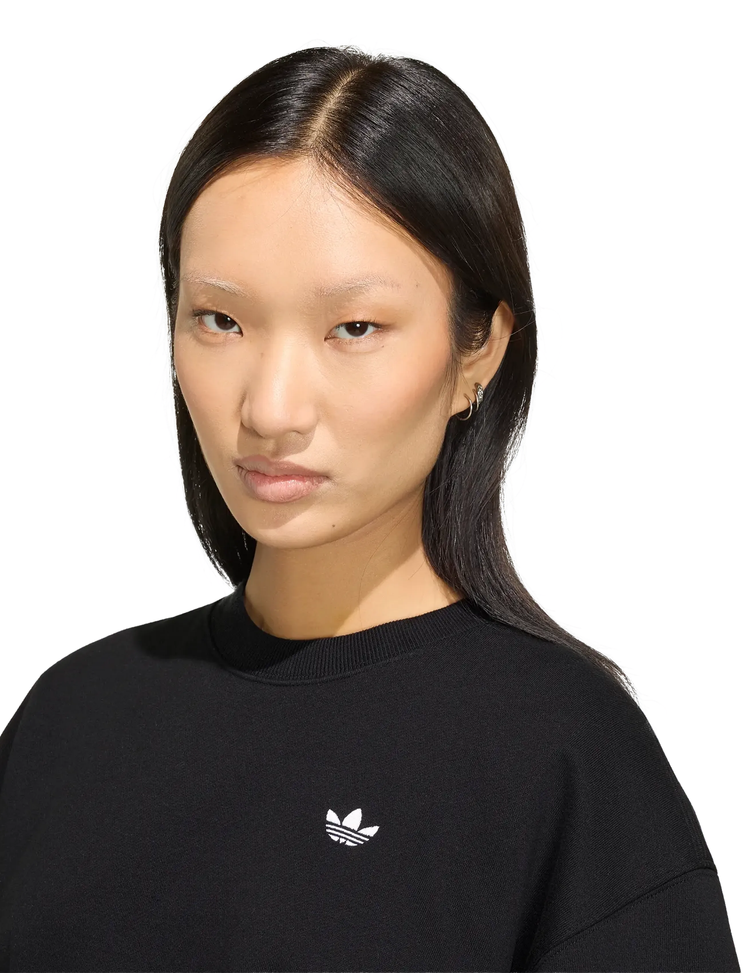 Adidas Originals Ess Fl Crw Os sweatshirts dam – bild 3