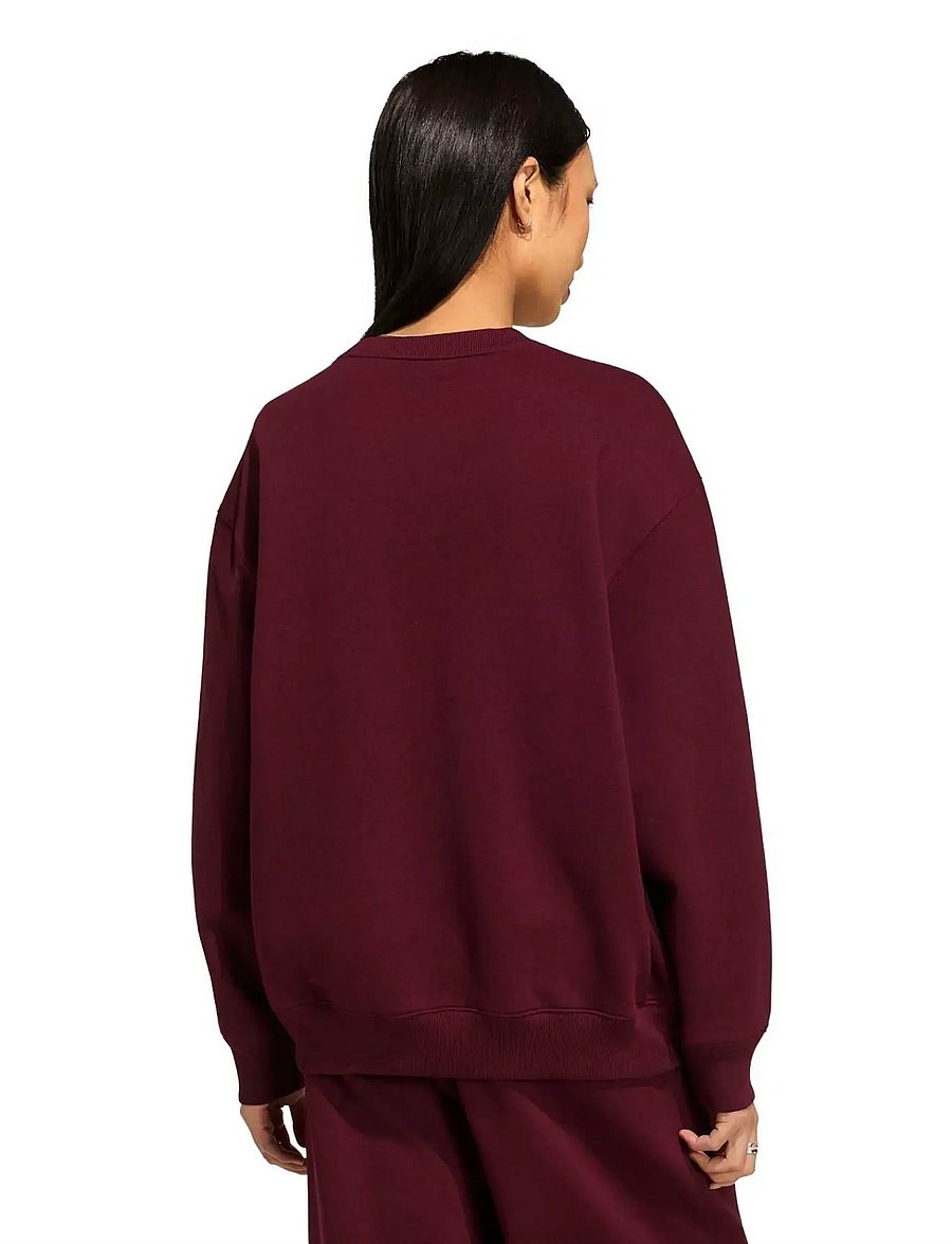 adidas Originals - ESS FL CRW OS - sweatshirts - maroon - 2