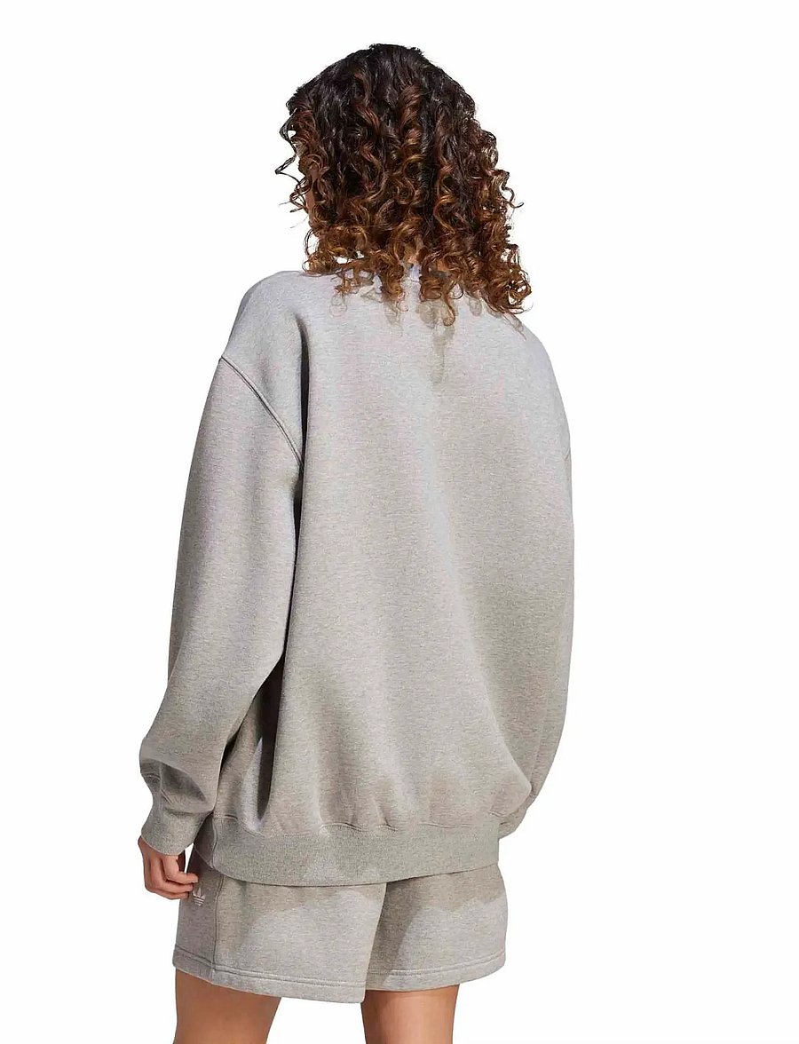 adidas Originals - ESS FL CRW OS - sweatshirts - mgreyh - 2