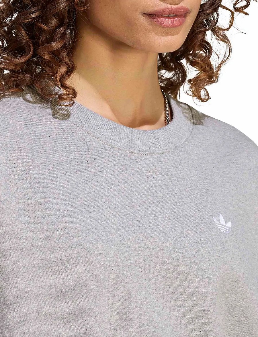 adidas Originals - ESS FL CRW OS - sweatshirts - mgreyh - 5