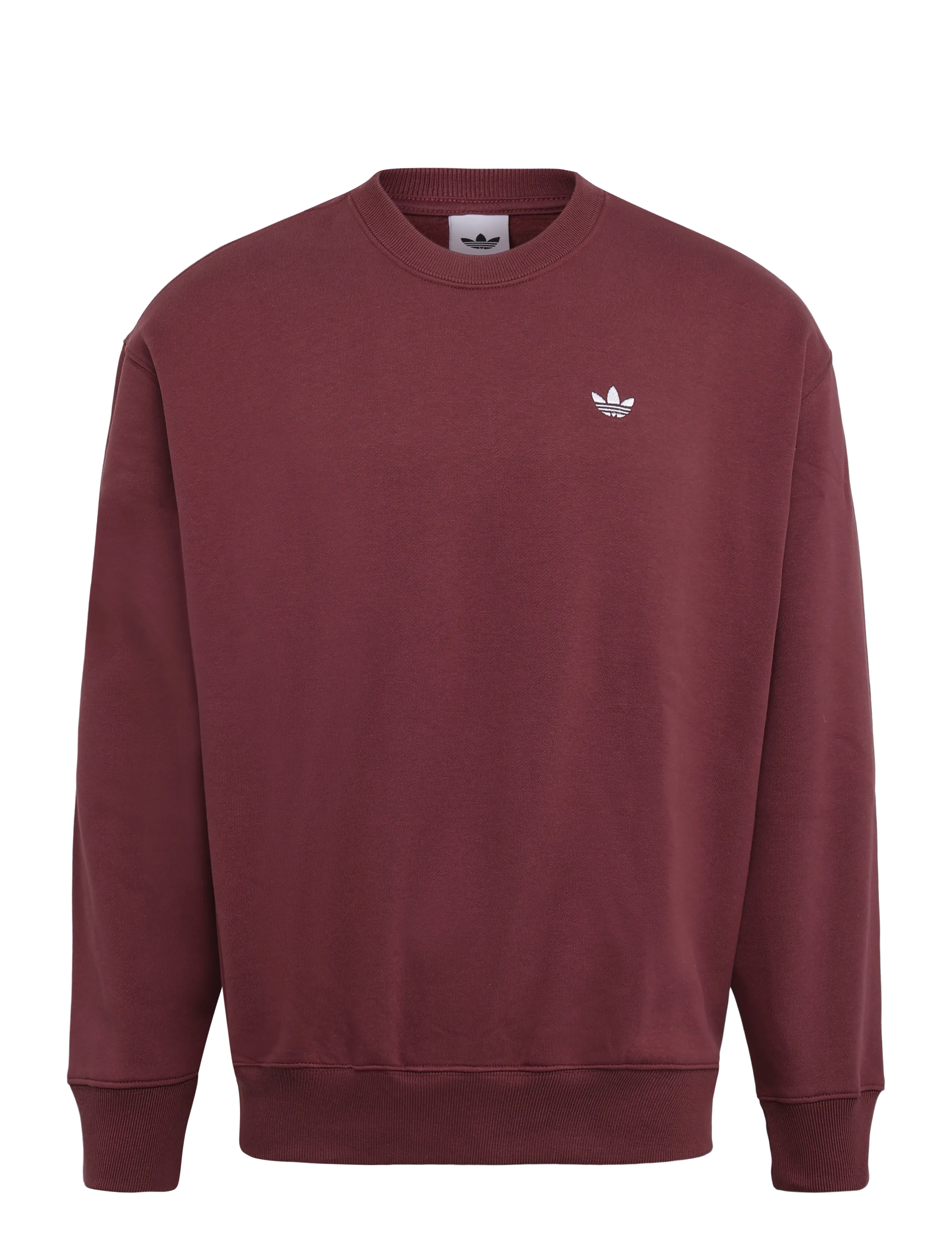 adidas Originals ESS FL CRW OS - Vaata kõiki - QUICRI / burgundy