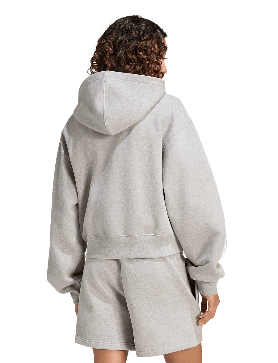 adidas Originals - ESS FL CP FZ HD - overdele - mgreyh - 3