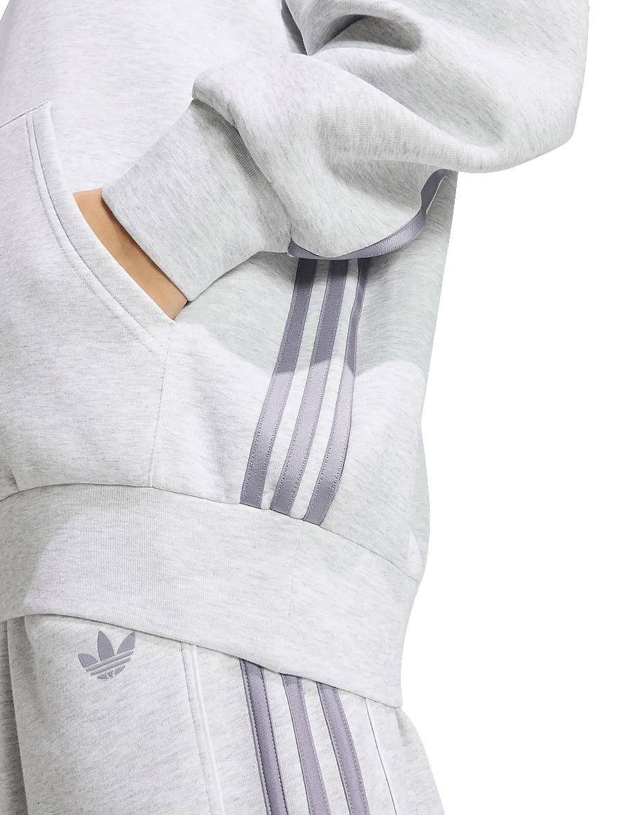 adidas Originals - SPACER HOODIE - overdele - lgreyh/refsil/lgsogr/ - 4
