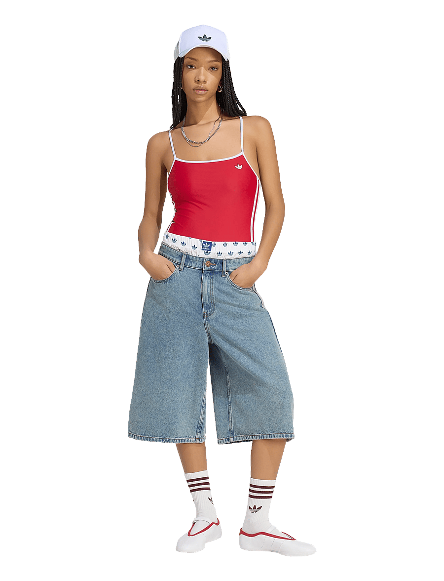 adidas Originals - SWIMSUIT - tmvire/white - 0