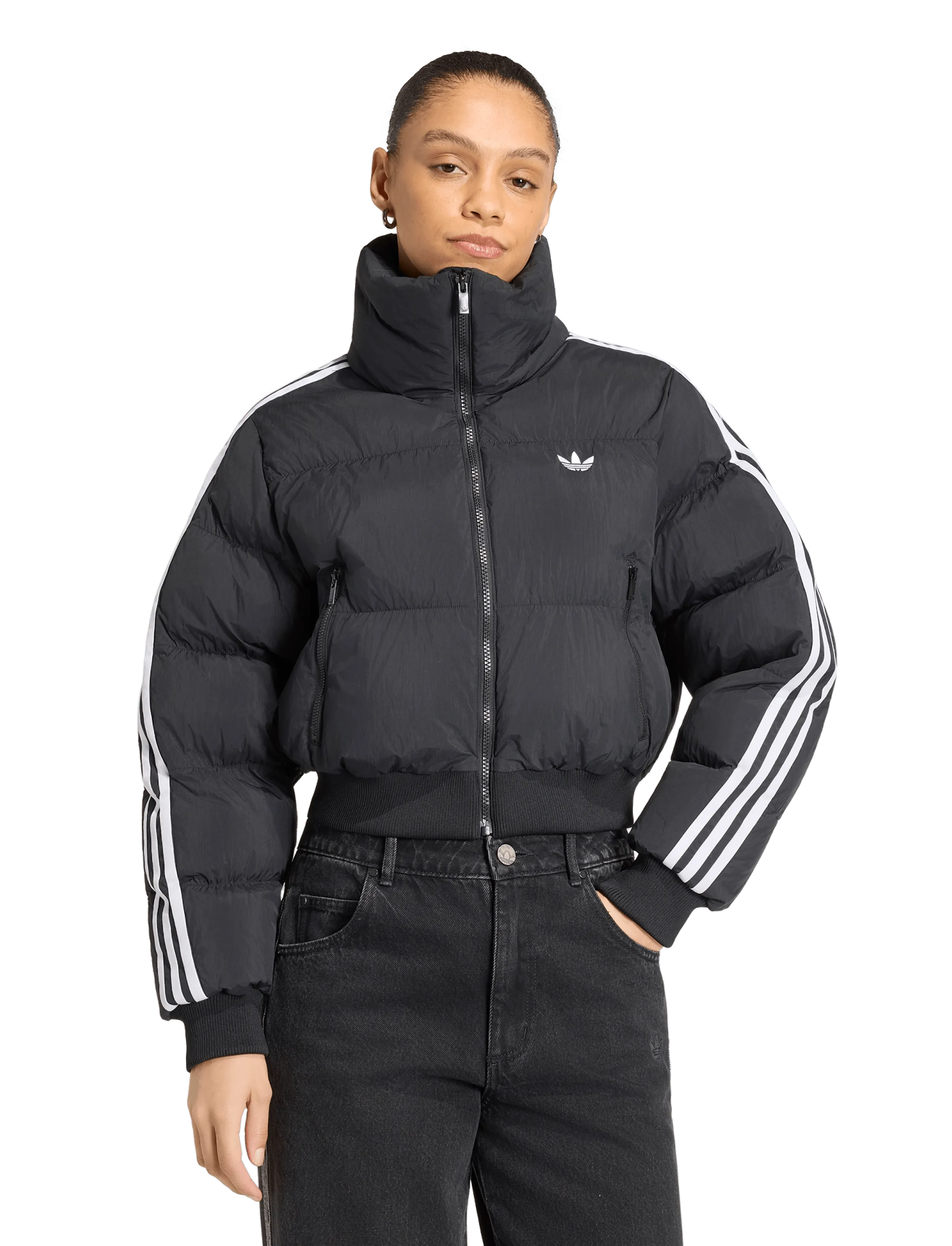 adidas Originals - ADICOLOR JKT - winter jackets - black - 2