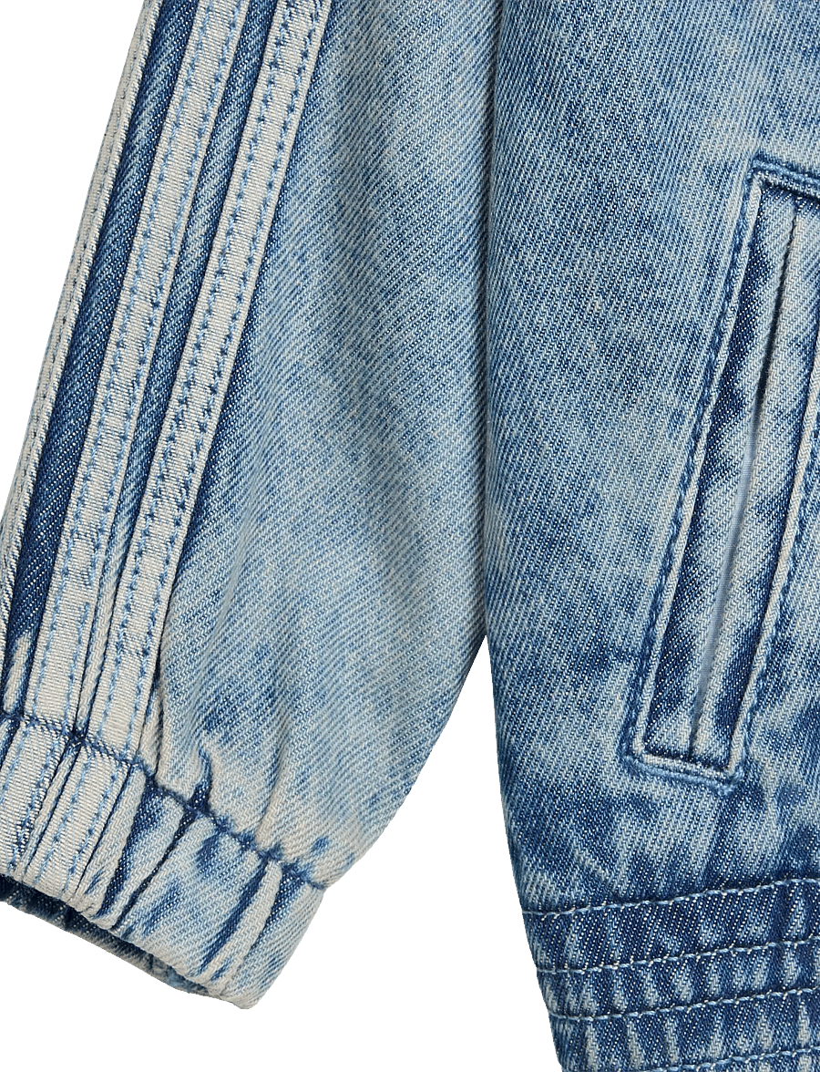 adidas Originals - FIREBIRD DEN TT - denimjakker - worblu - 2