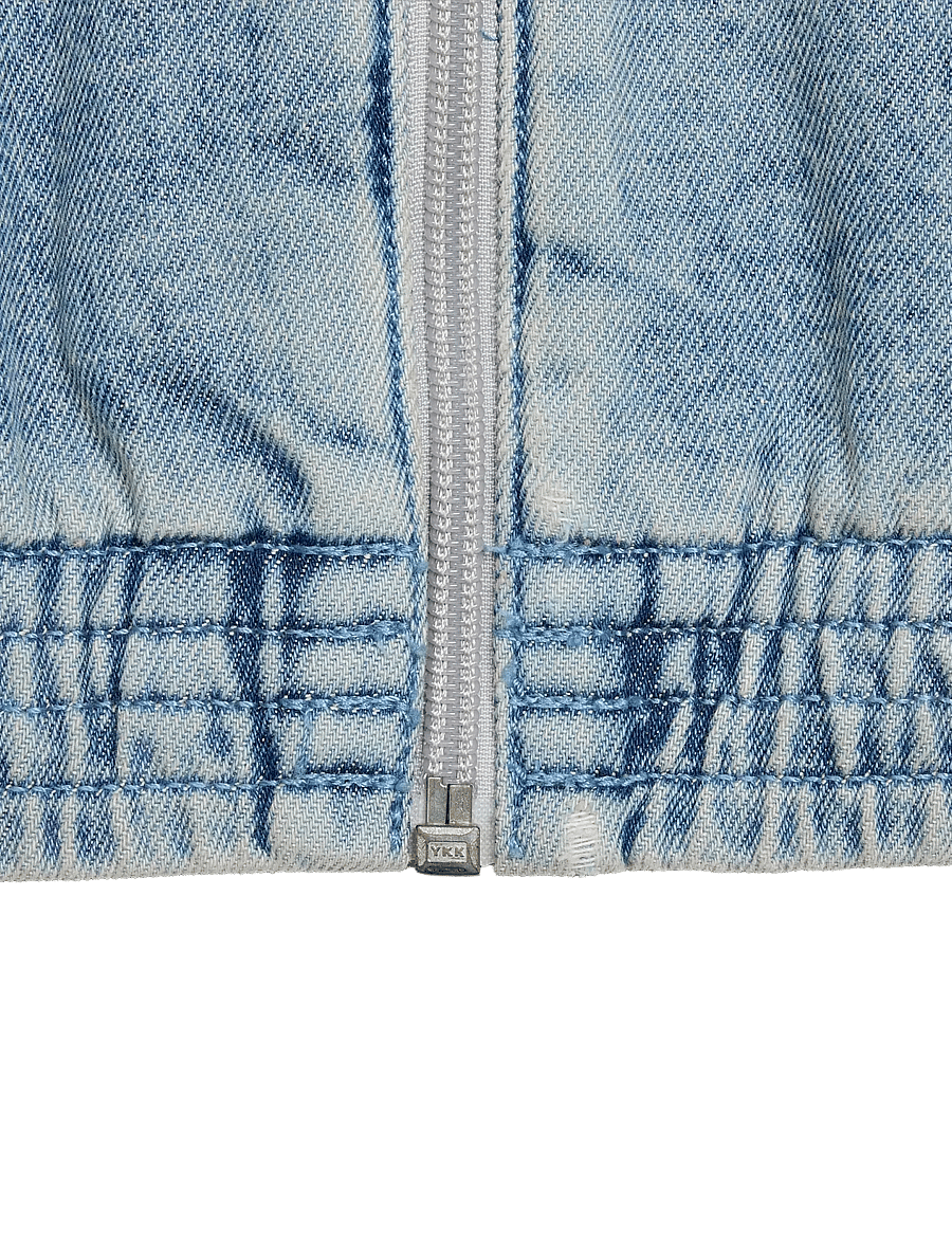 adidas Originals - FIREBIRD DEN TT - denimjakker - worblu - 3