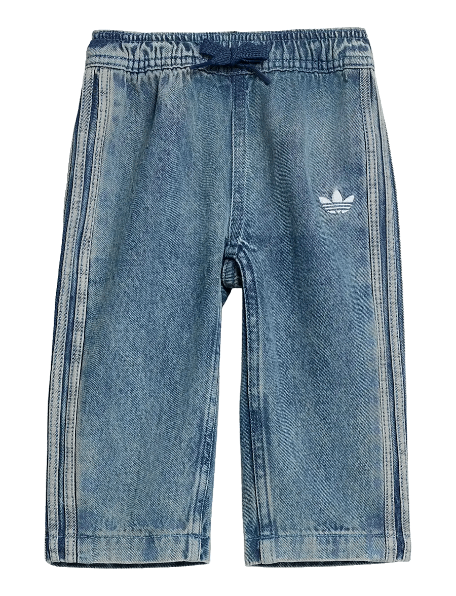 adidas Originals - FIREBIRD DEN TP - loose jeans - worblu - 0