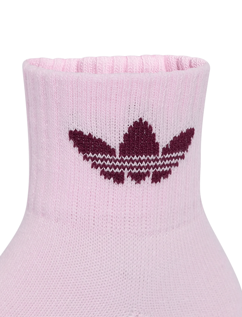 adidas Originals - KIDS SOCK 6PP - ungbarnasokkar - maroon/magmau/orcfus - 2
