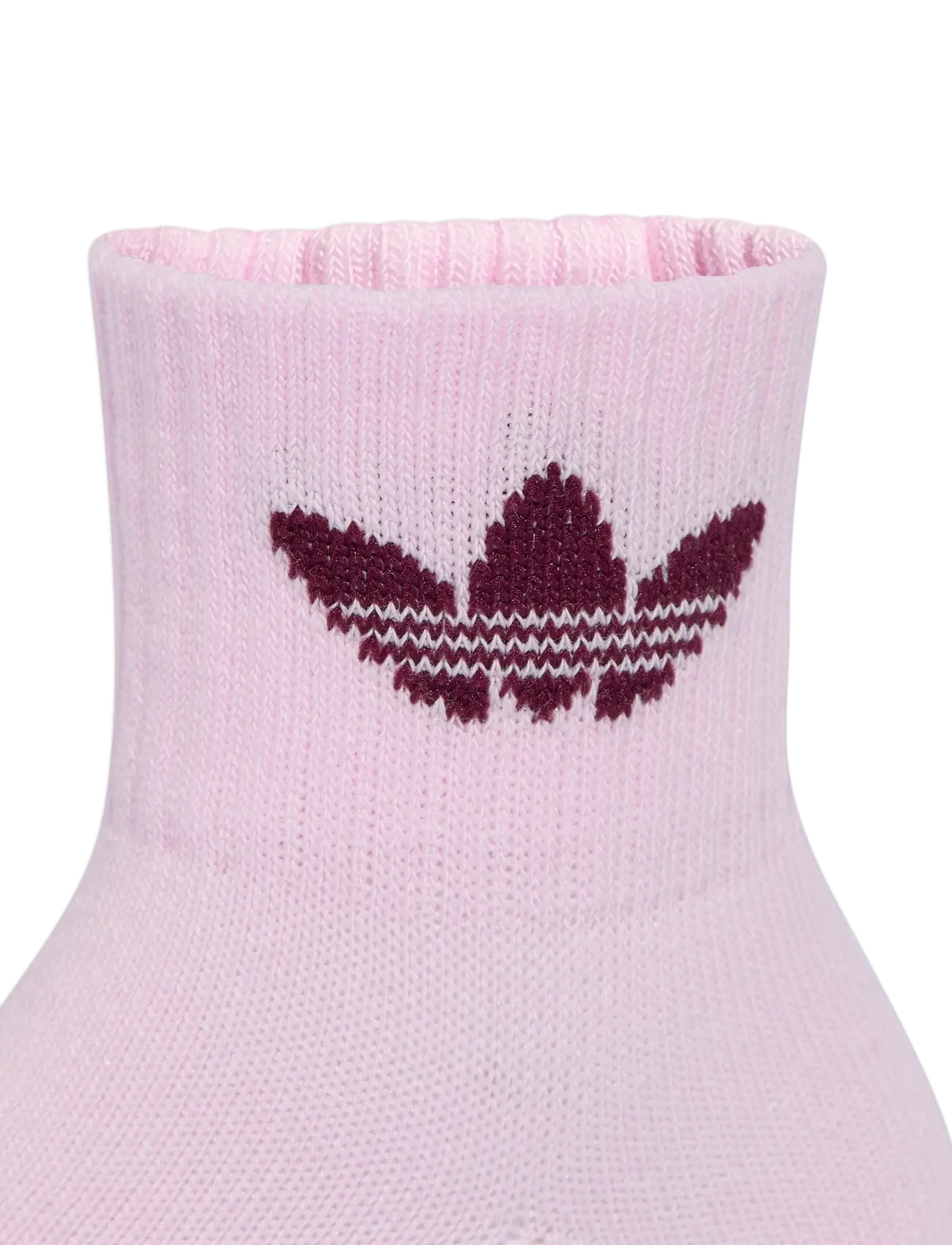 adidas Originals - KIDS SOCK 6PP - babysokker - maroon/magmau/orcfus - 2