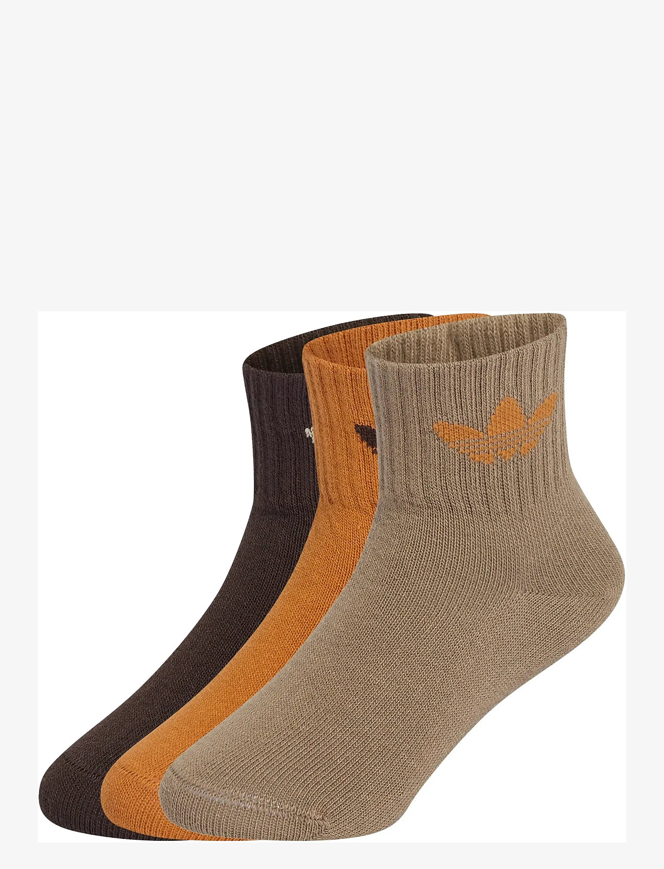 adidas Originals - KIDS ANKLE SOCK - khasix/auco/rusora - 0