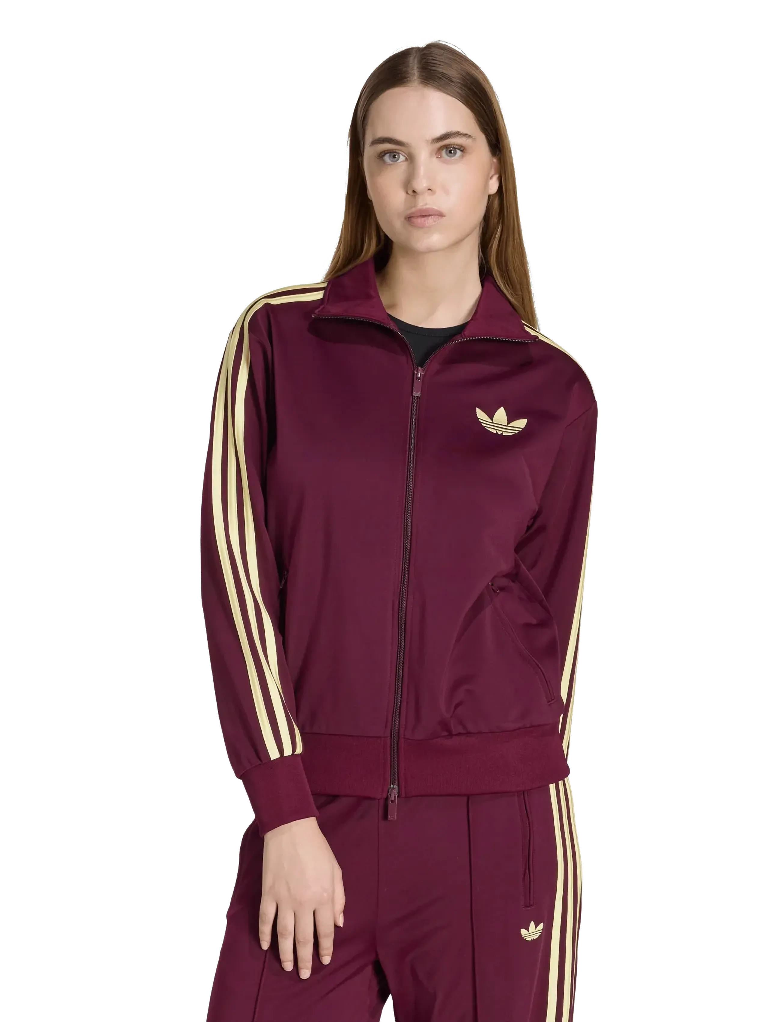 adidas Originals - FB TT LOOSE - laisvalaikio striukės - maroon/almyel - 3