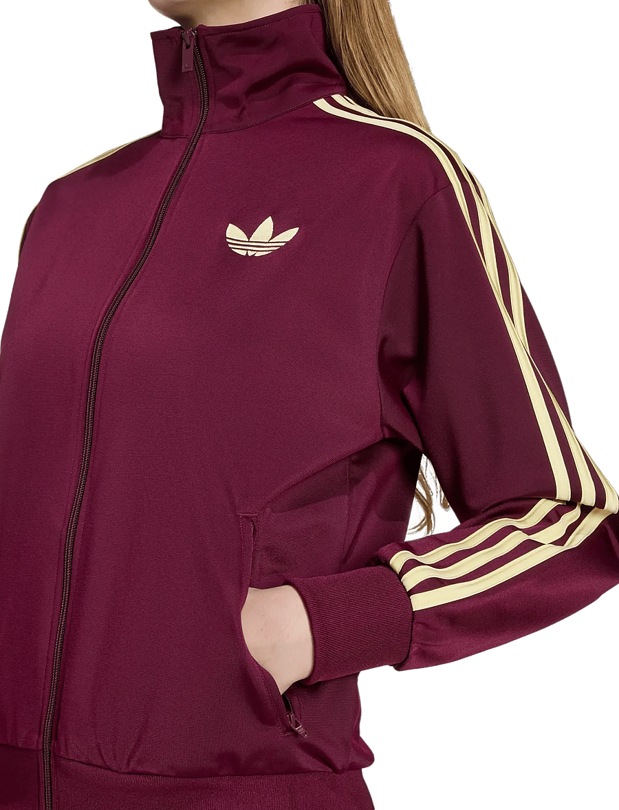adidas Originals - Firebird TT LOOSE - casual jakker - maroon/almyel - 4