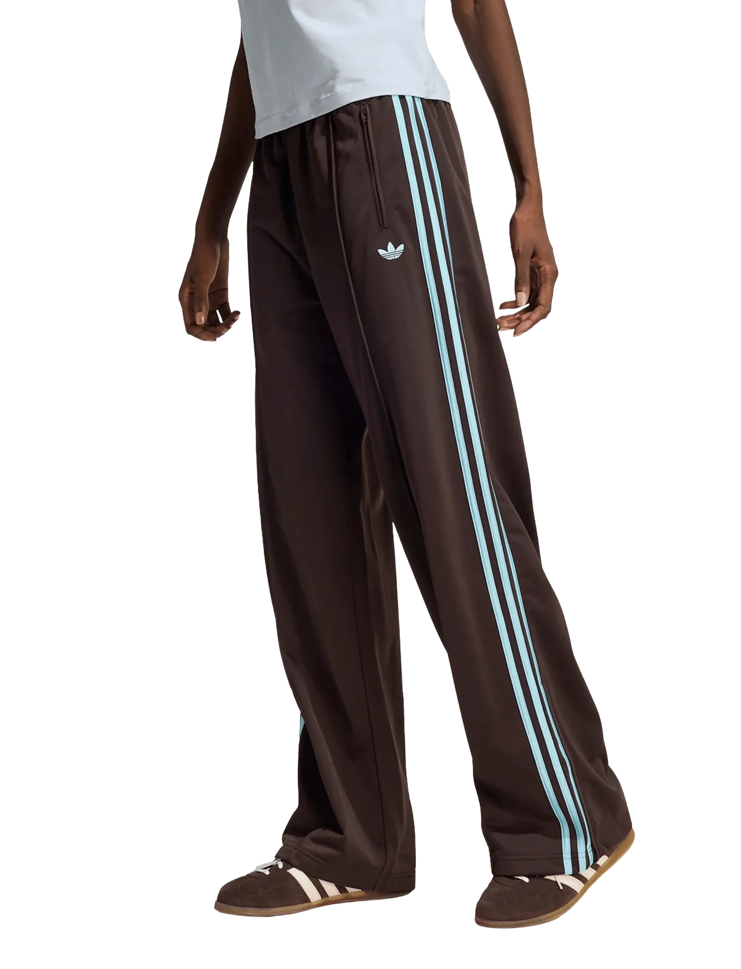 adidas Originals - FB LOOSE TP - pantalons décontractés - auco/iceblu - 2