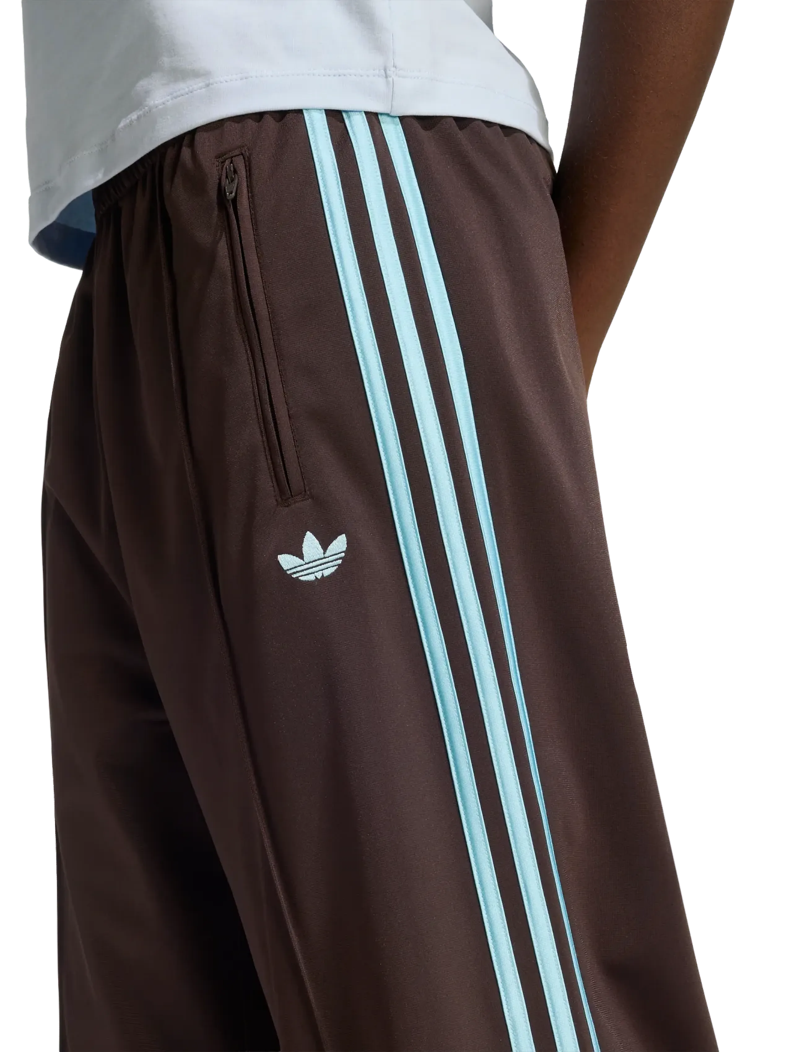 adidas Originals - FB LOOSE TP - pantalons décontractés - auco/iceblu - 3