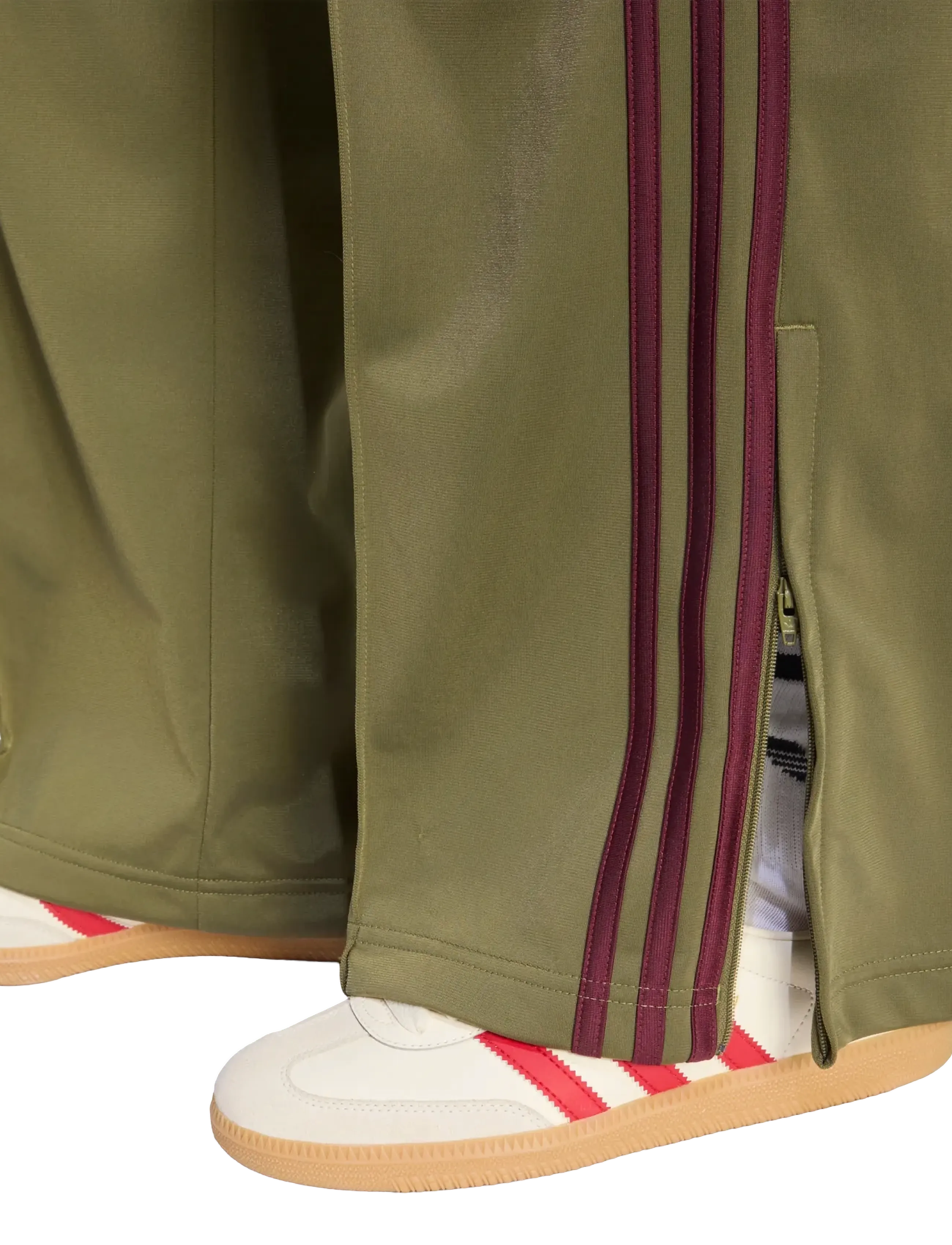 adidas Originals - FB LOOSE TP - vabaajapüksid - focoli/maroon - 3