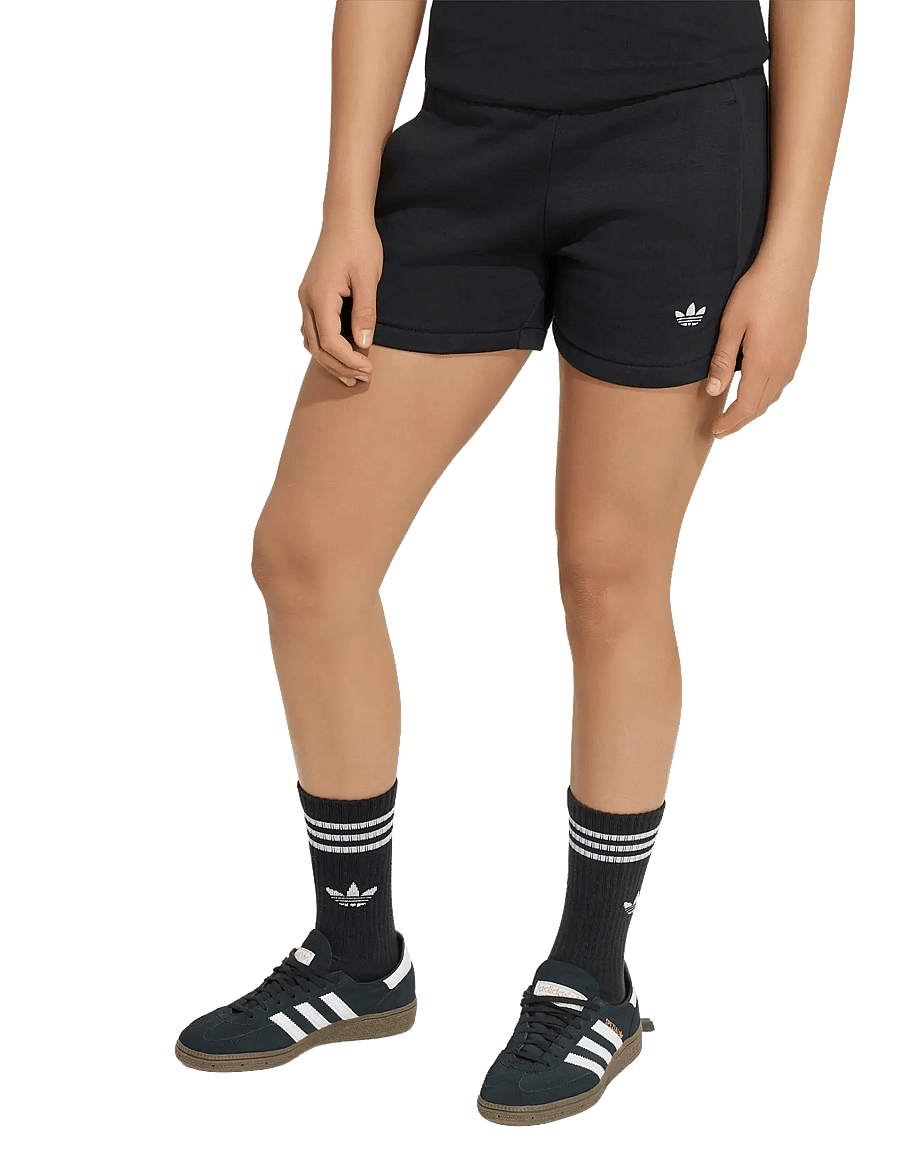 adidas Originals - LOOSE HW SHORTS - sweat shorts - black - 0