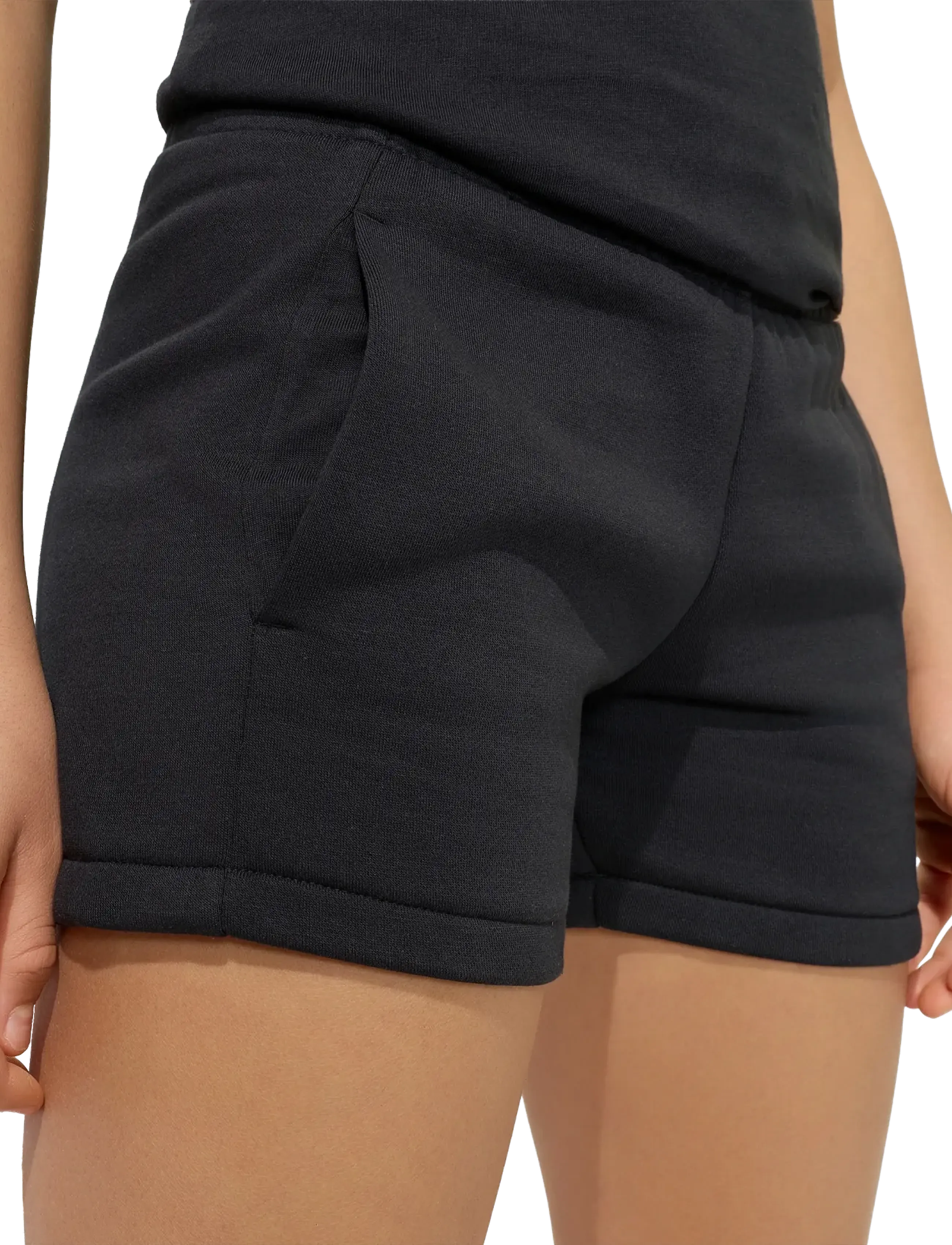 adidas Originals - LOOSE HW SHORTS - mjukisshorts - black - 5