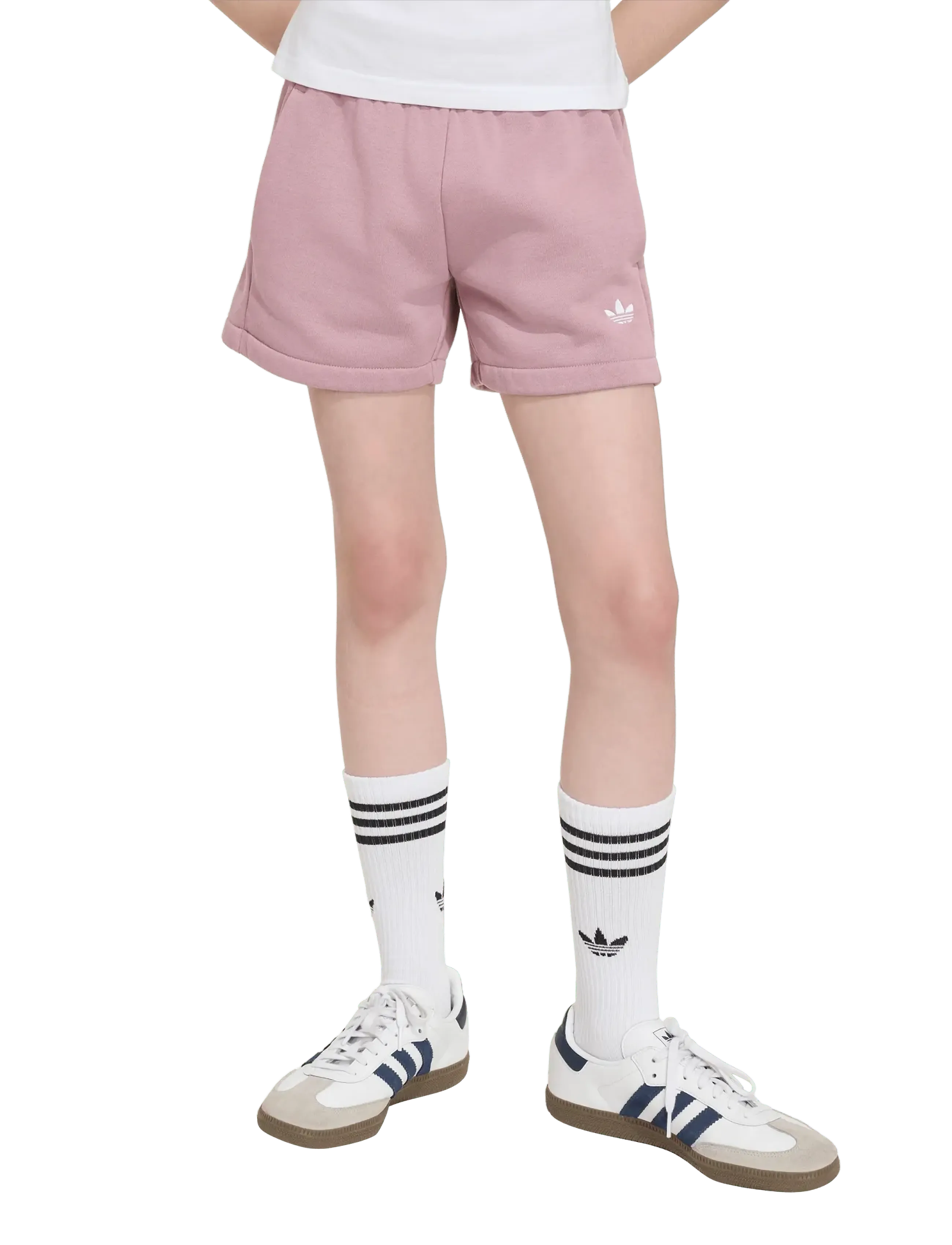 adidas Originals - LOOSE HW SHORTS - magmau - 4