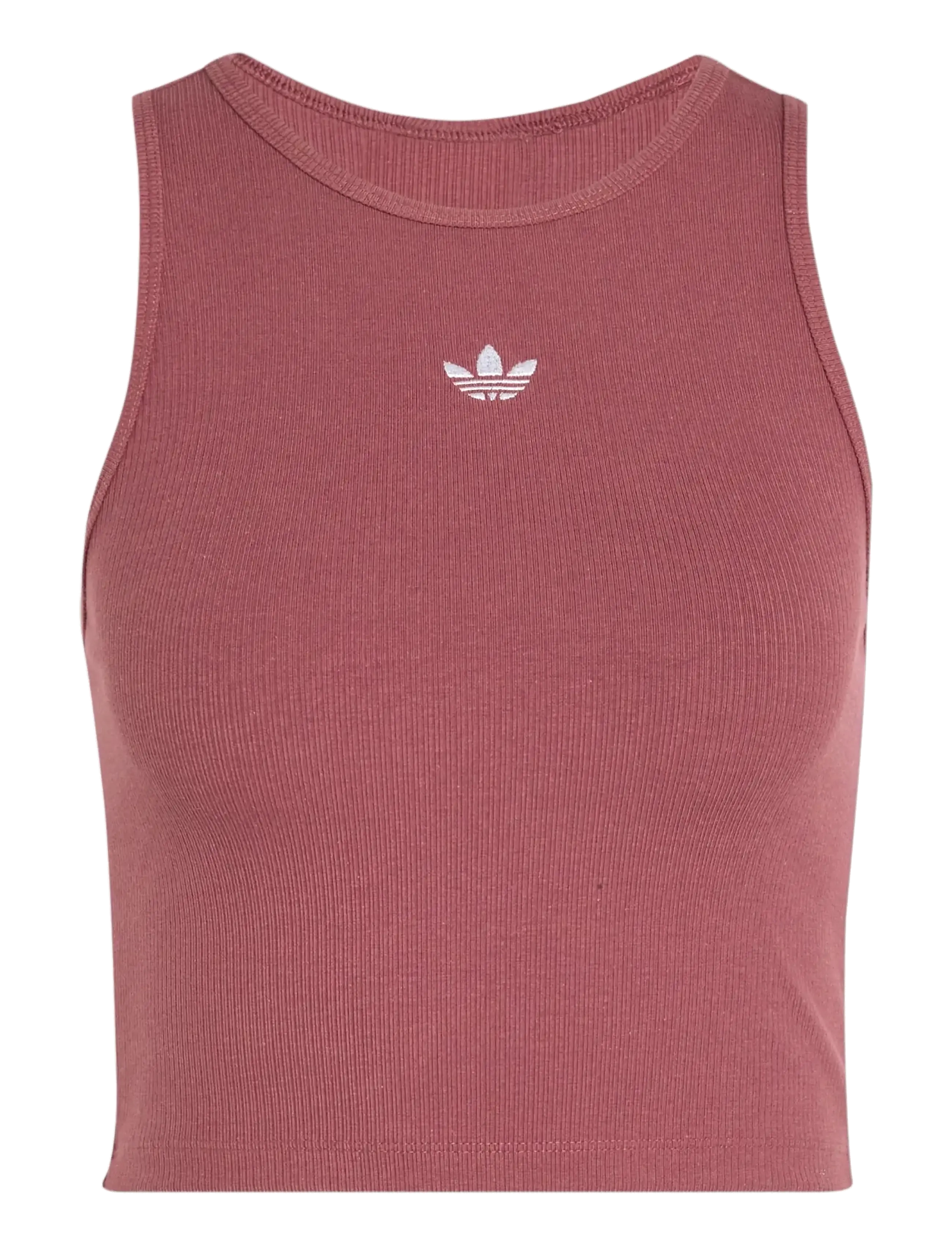 adidas Originals ESS RIB TANK - adidas - QUICRI / burgundy