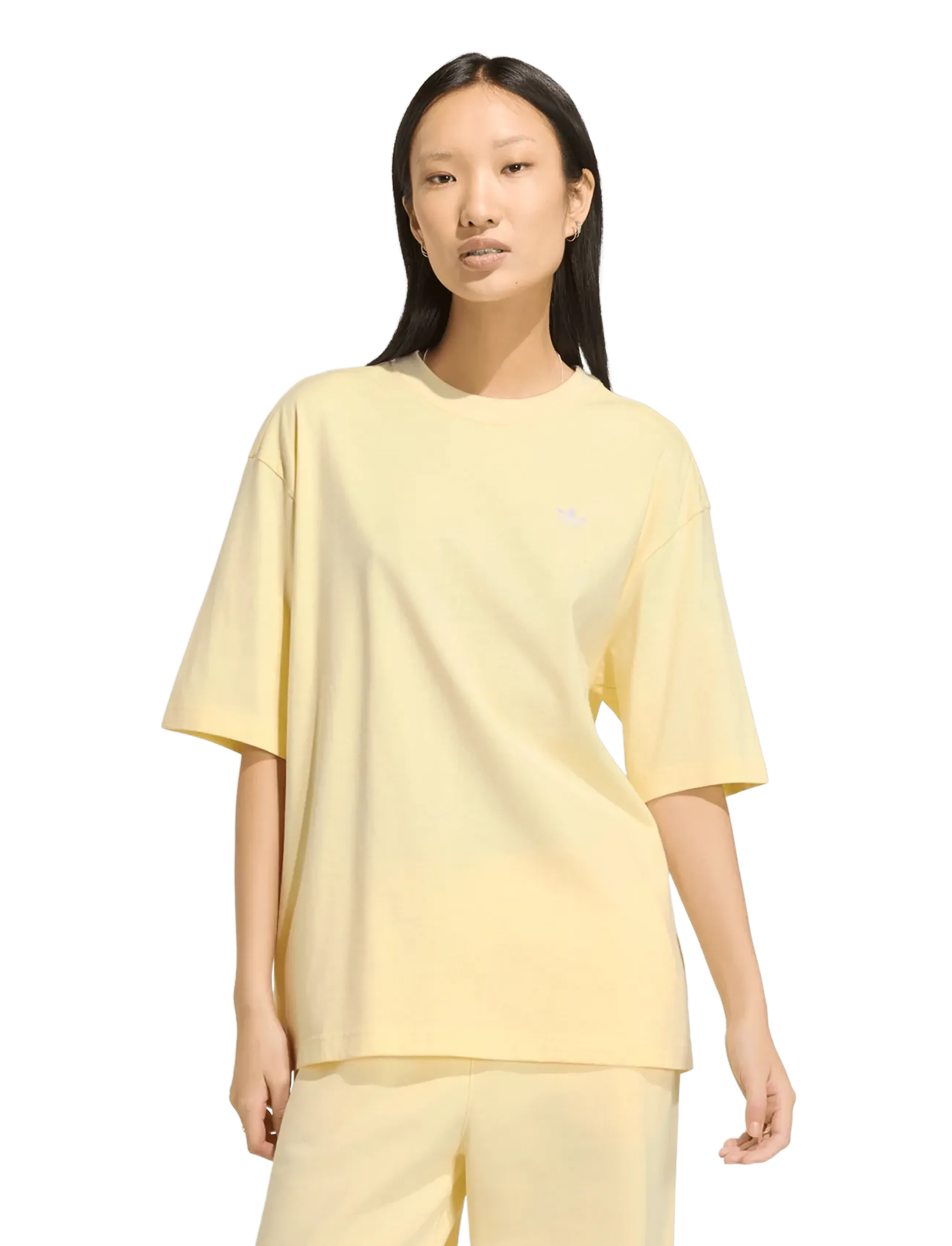adidas Originals Ess Tee Os, M, Gelb, Frauen