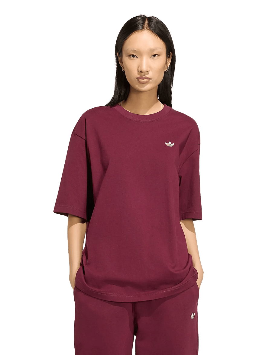 adidas Originals - ESS TEE OS - alussärgid ja t-särgid - maroon - 3