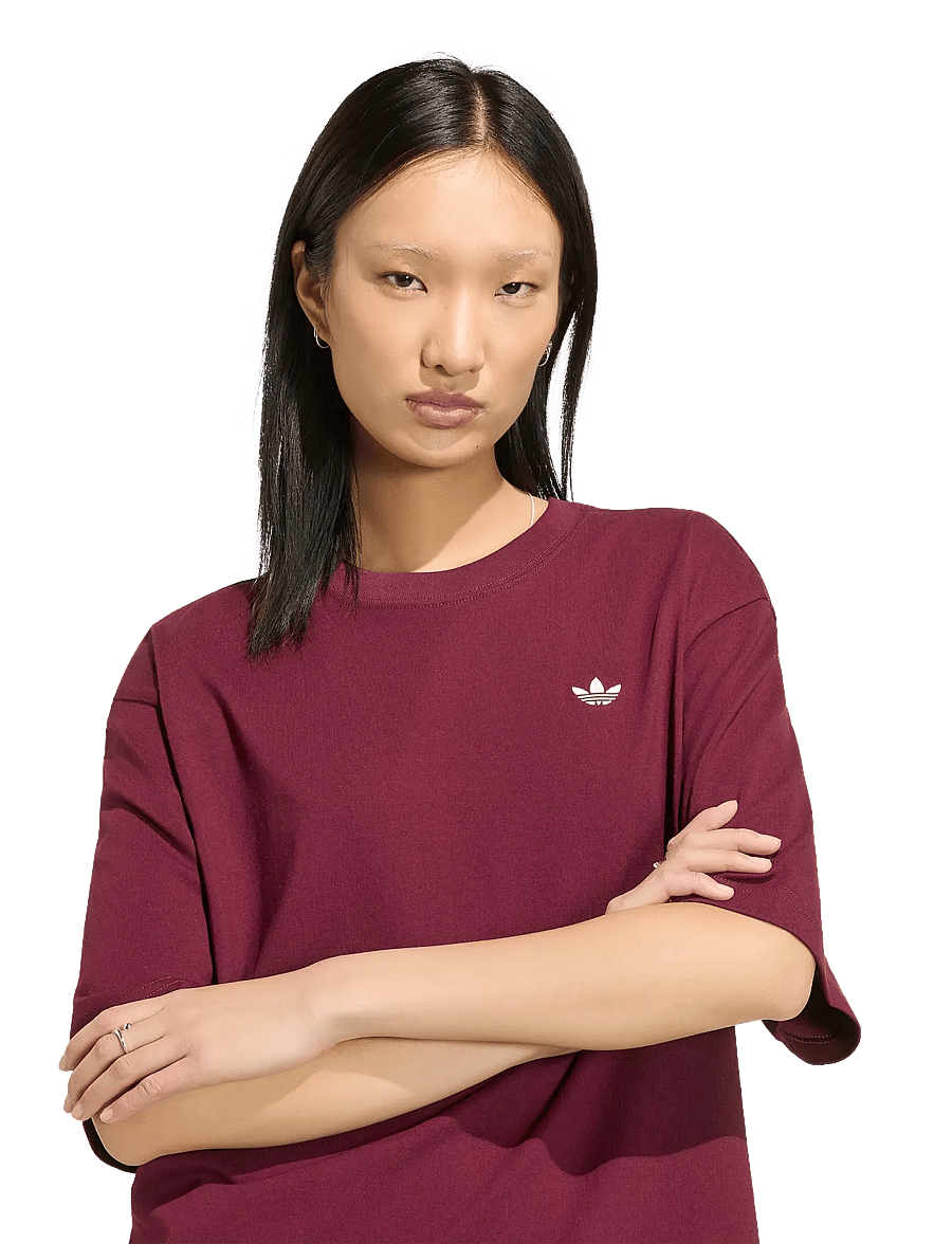 adidas Originals - ESS TEE OS - alussärgid ja t-särgid - maroon - 4