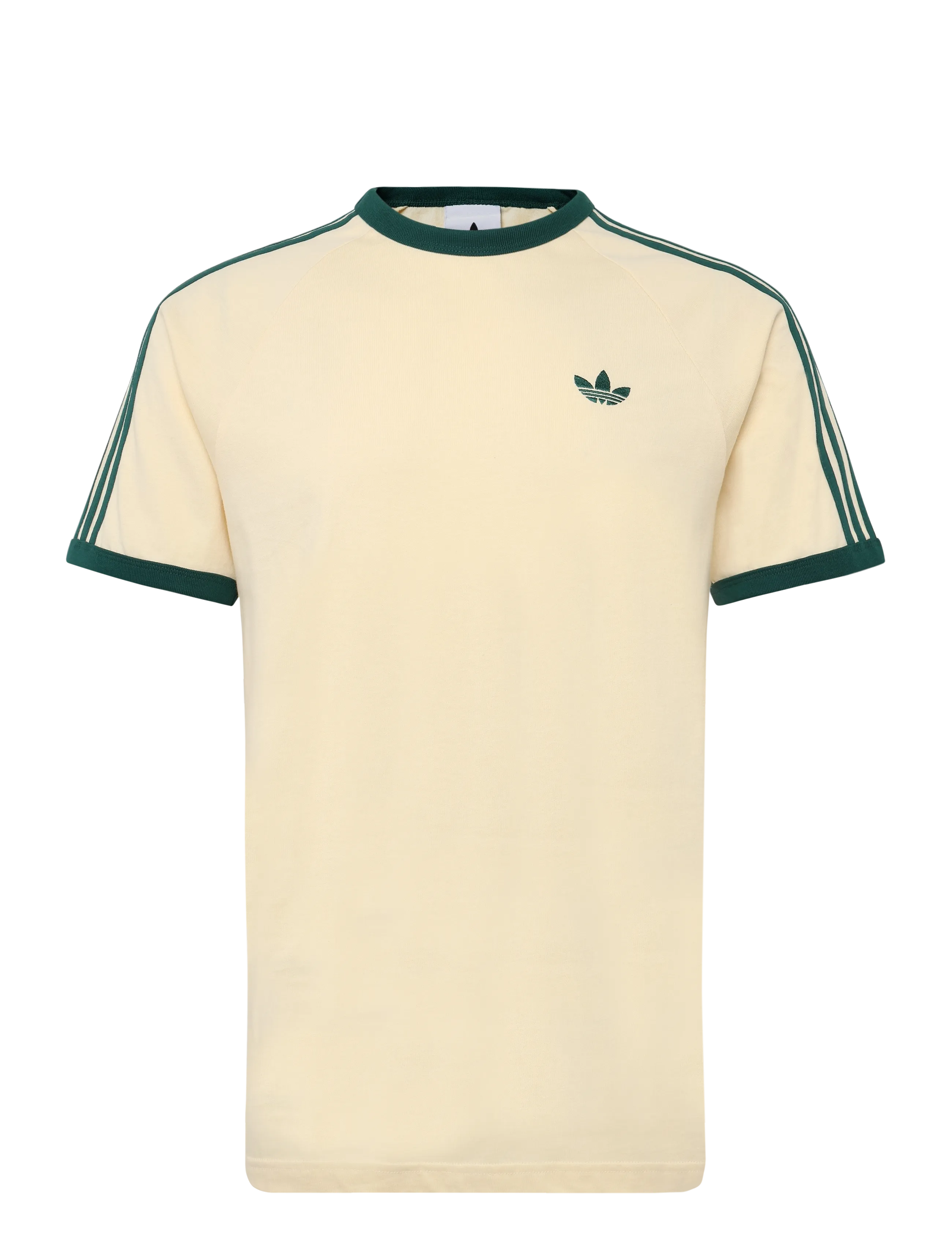 adidas Originals 3S TEE - T-shirts - WARVAN/CGREEN / cream