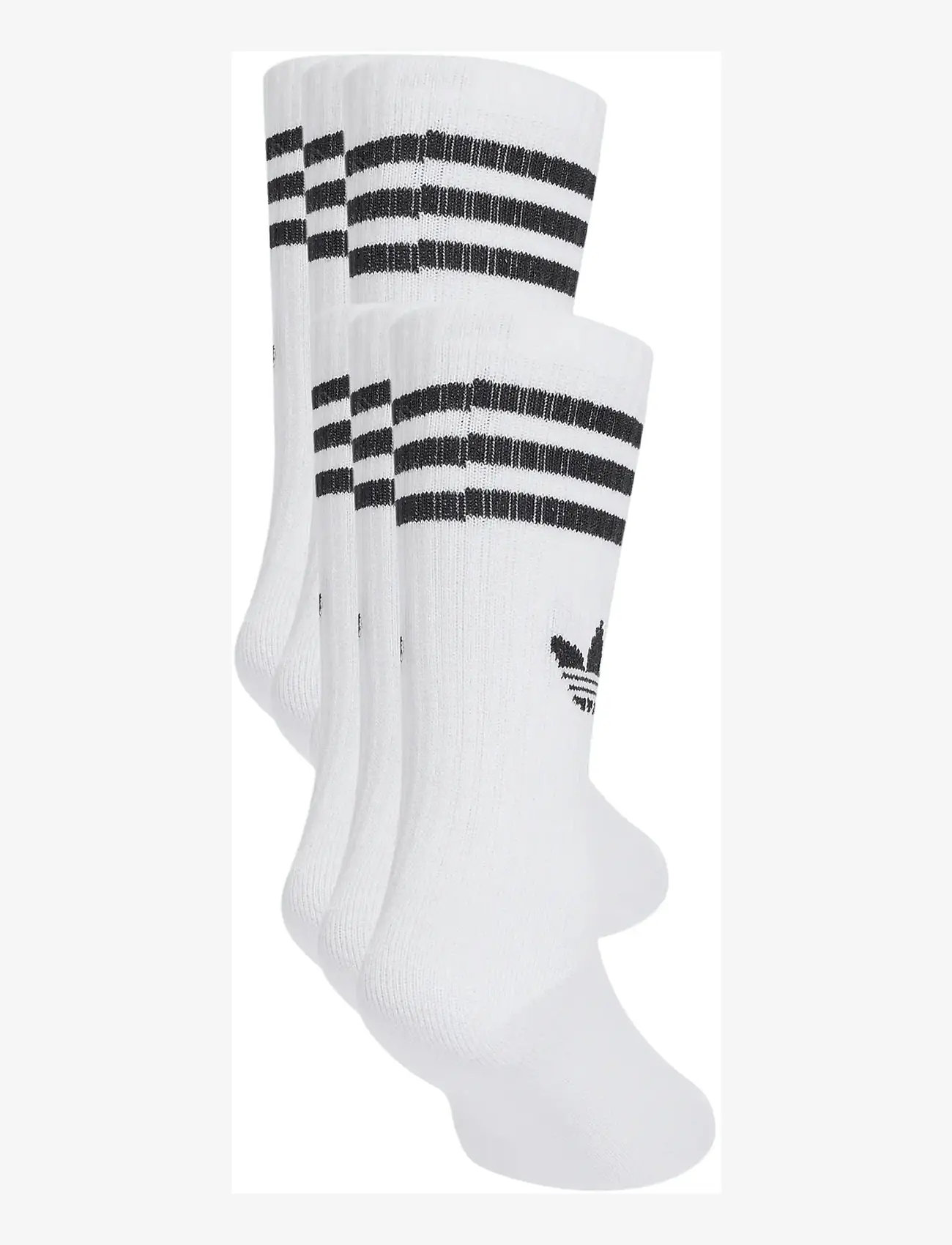 adidas Originals - 3S CREW S 6P K - white/black - 1