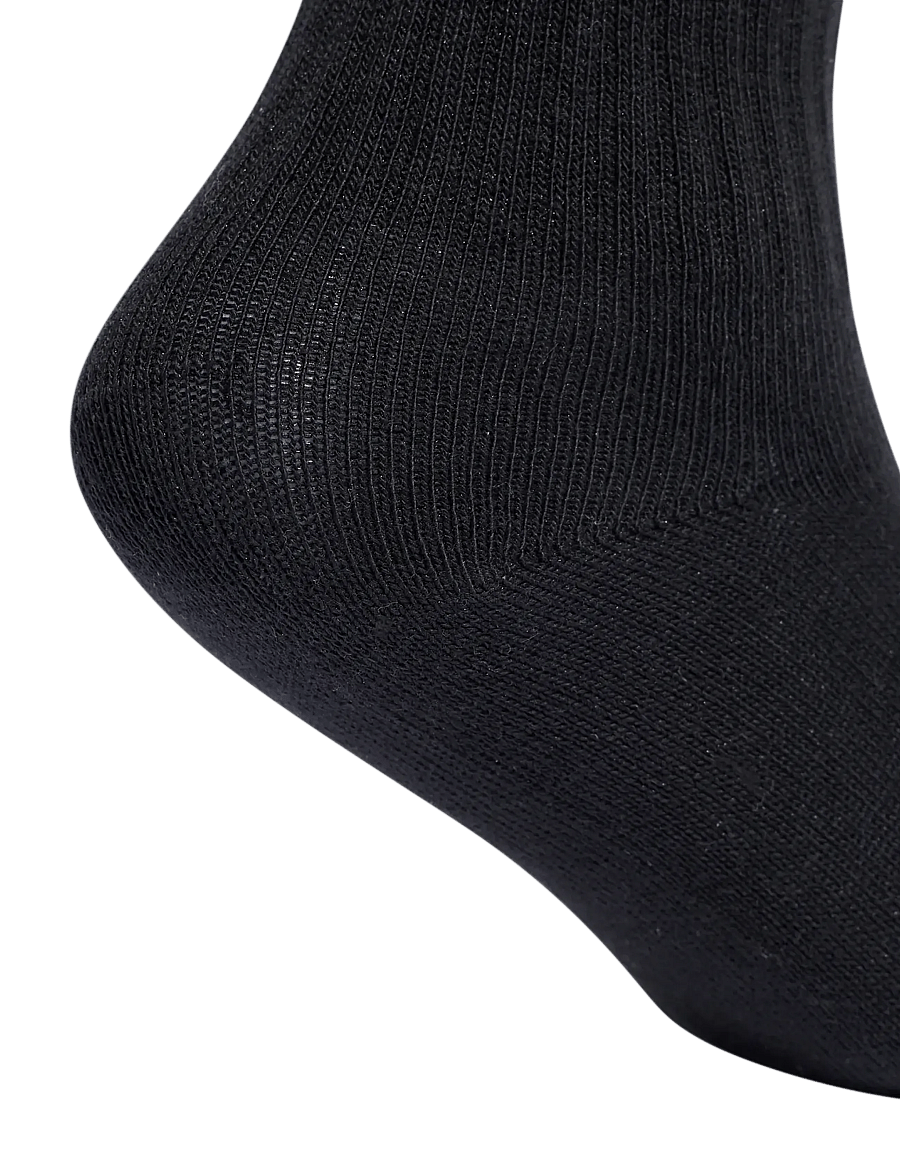 adidas Originals - 3S CREW S 6P K - strømper - black/white - 3