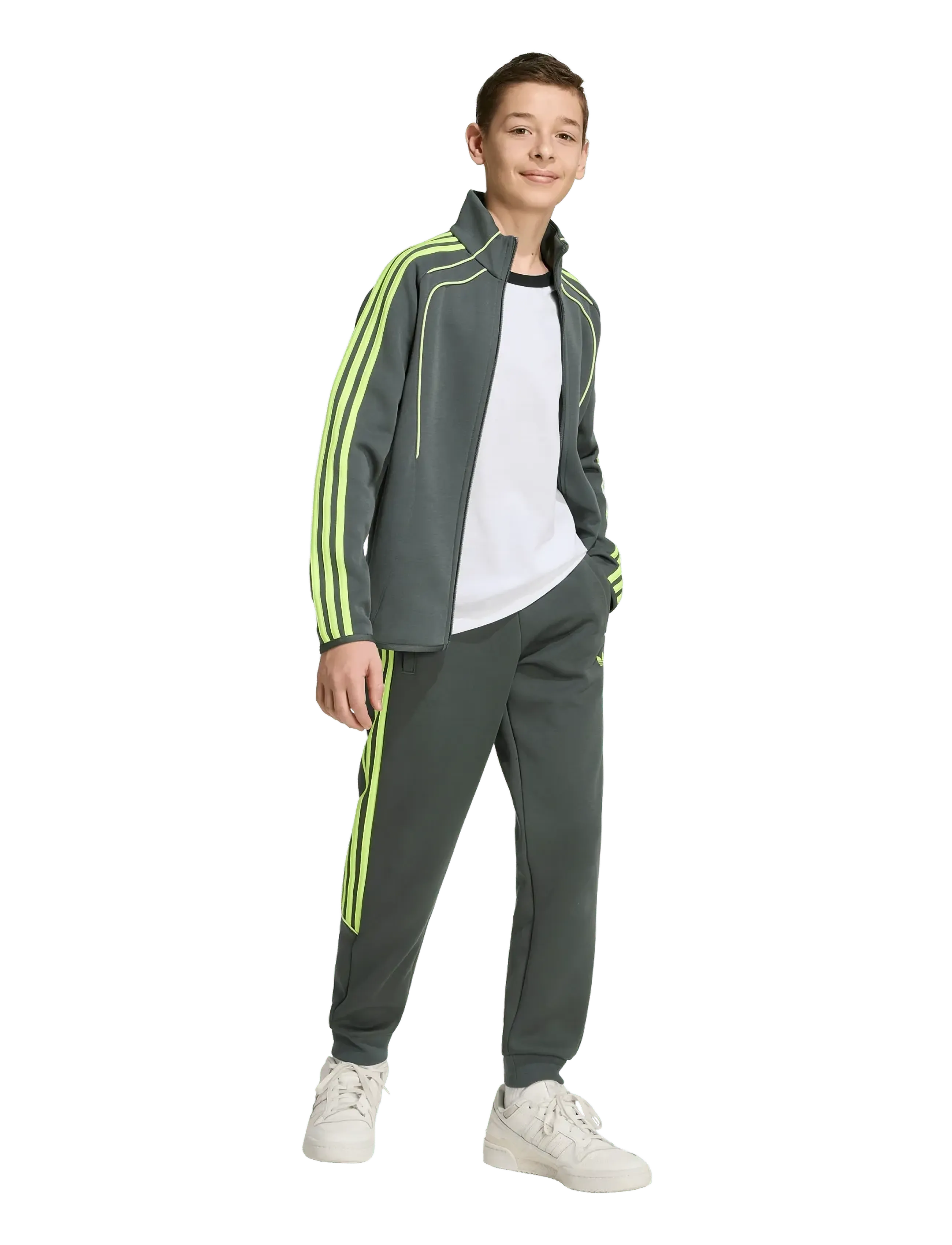 adidas Originals - SPACER TP - dressipüksid - legivy/frolem - 4