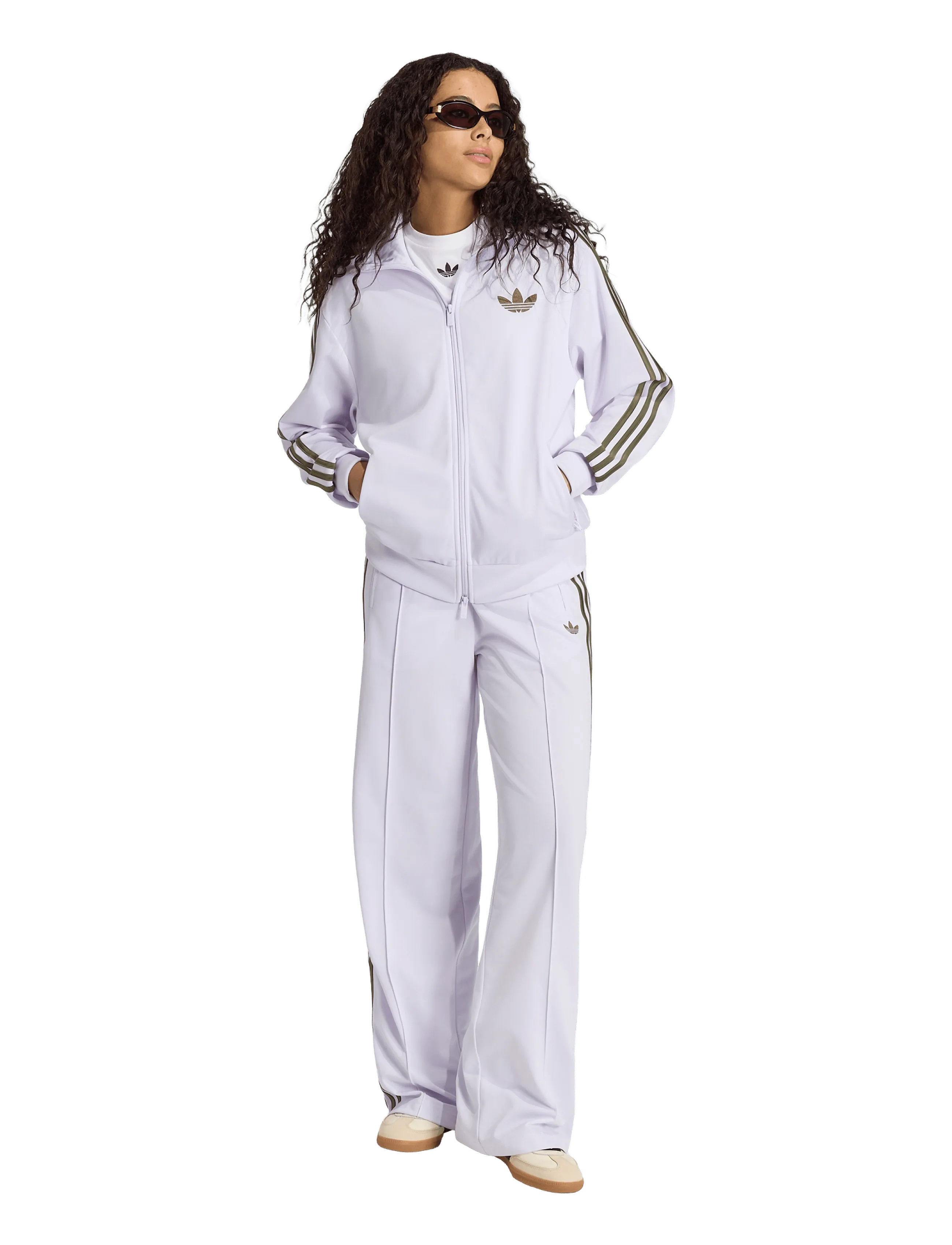 adidas Originals - Firebird TT LOOSE - casual jackor - fropur/olistr - 0