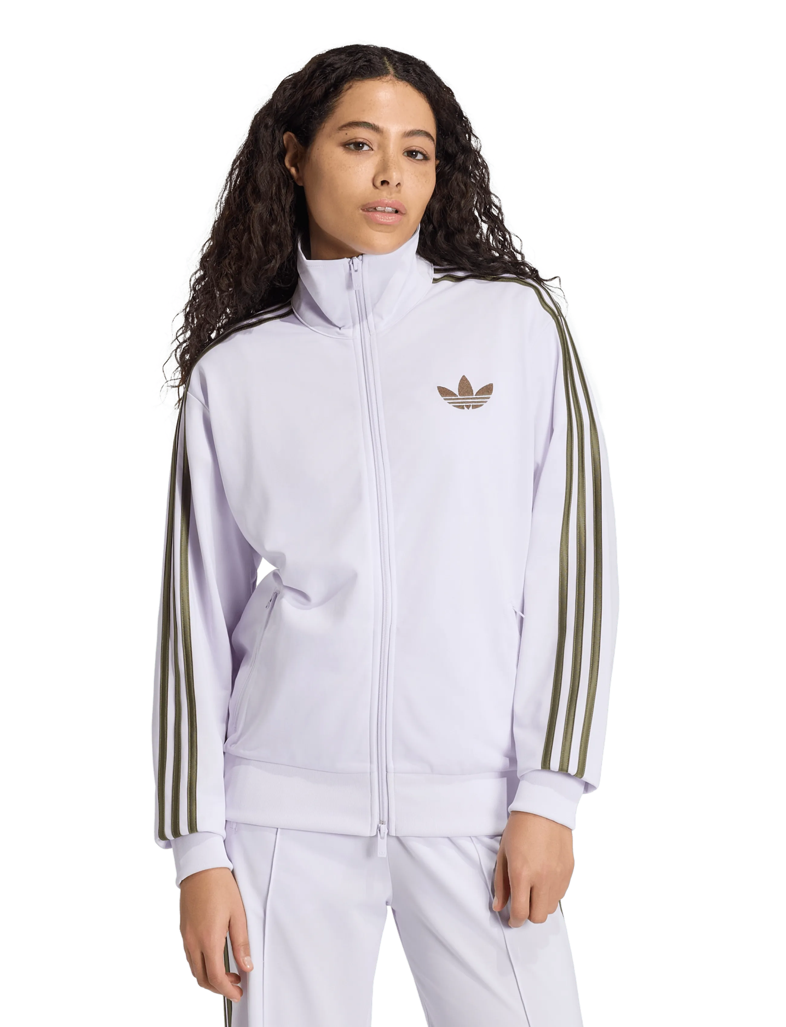 adidas Originals - Firebird TT LOOSE - casual jackor - fropur/olistr - 2