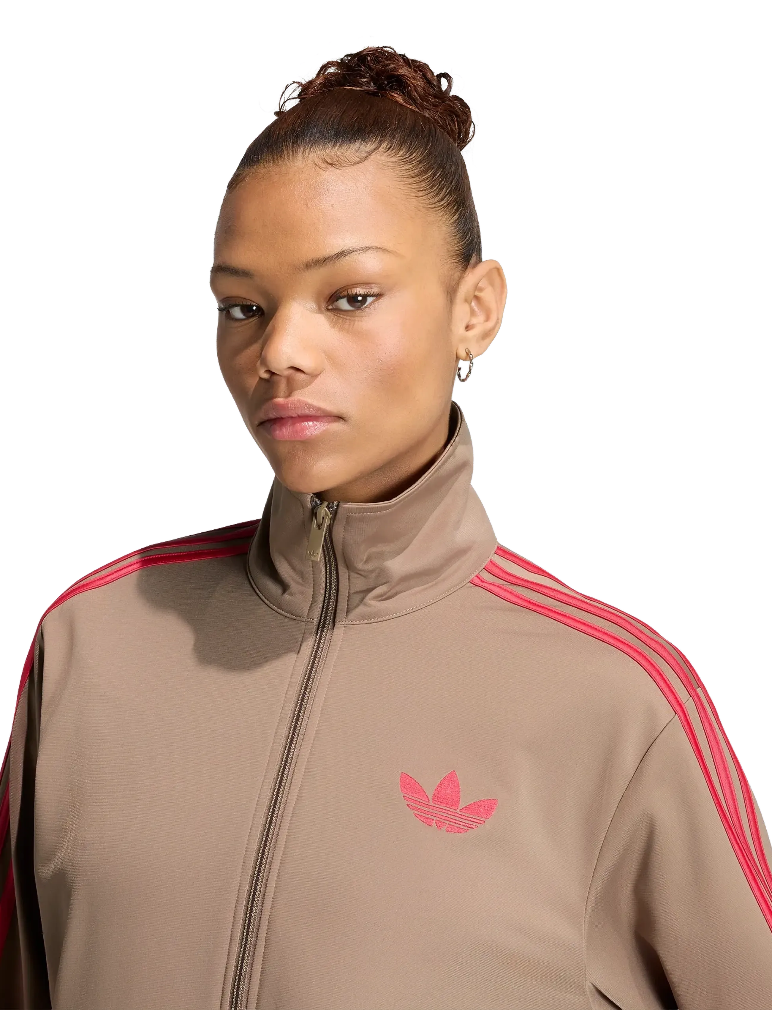 adidas Originals - Firebird TT LOOSE - casual jackets - khasix/powpnk - 3