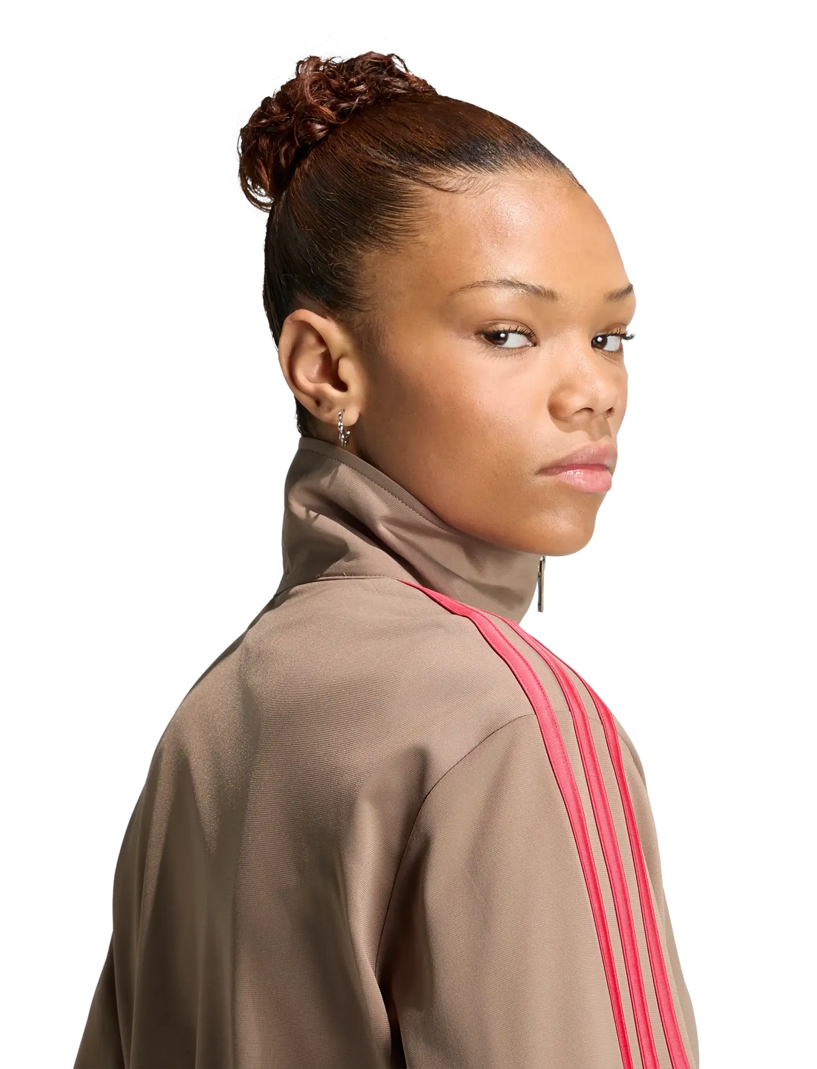 adidas Originals - Firebird TT LOOSE - casual jackets - khasix/powpnk - 4