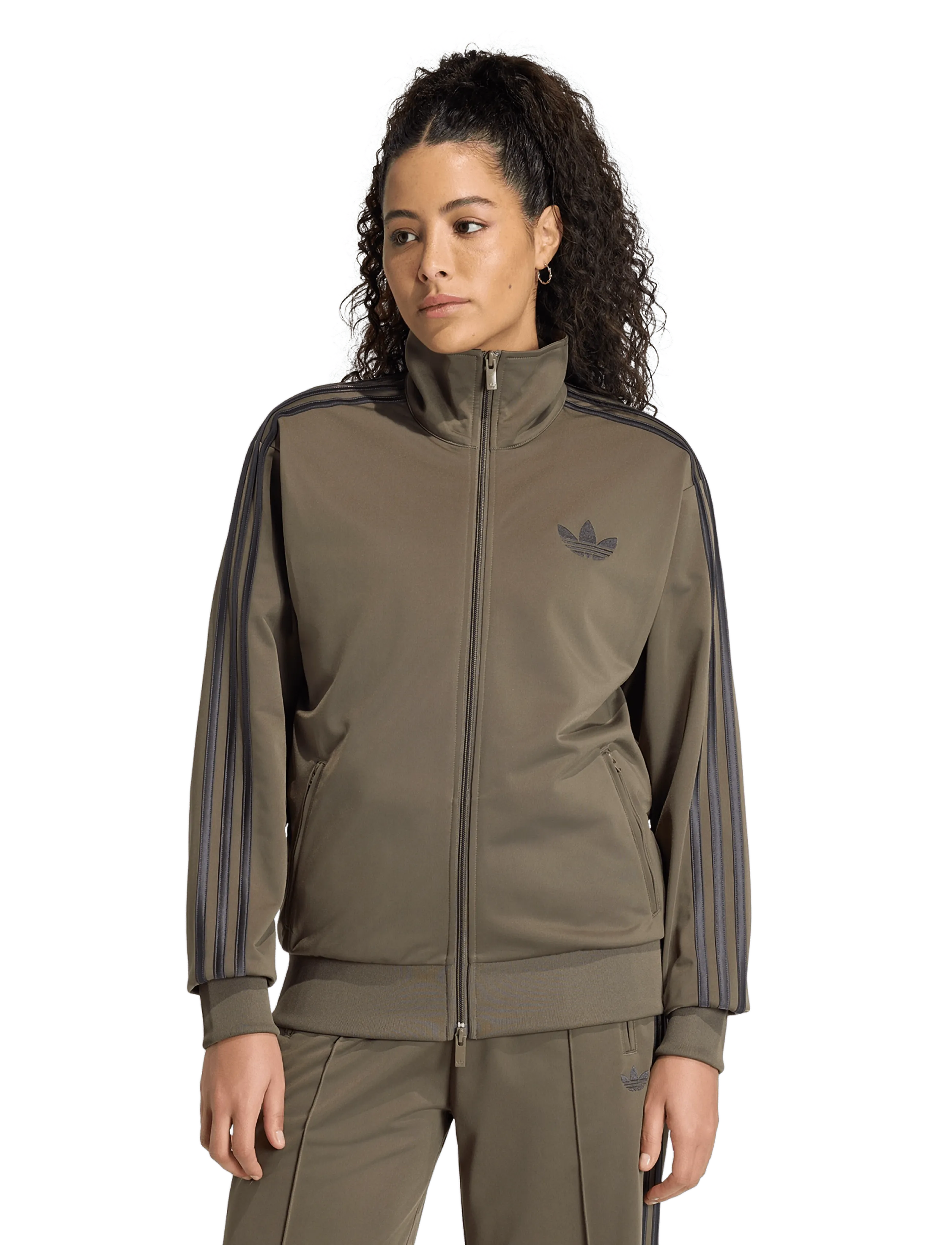 adidas Originals - Firebird TT LOOSE - casual jakker - branch/utiblk - 2