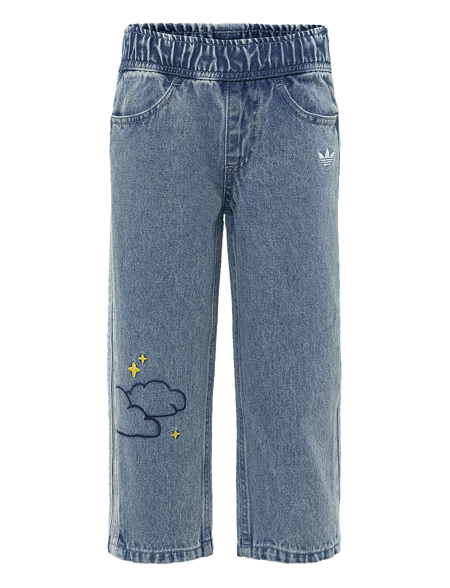adidas Originals - LOOSE DEN PANTS - loose jeans - lghden - 0
